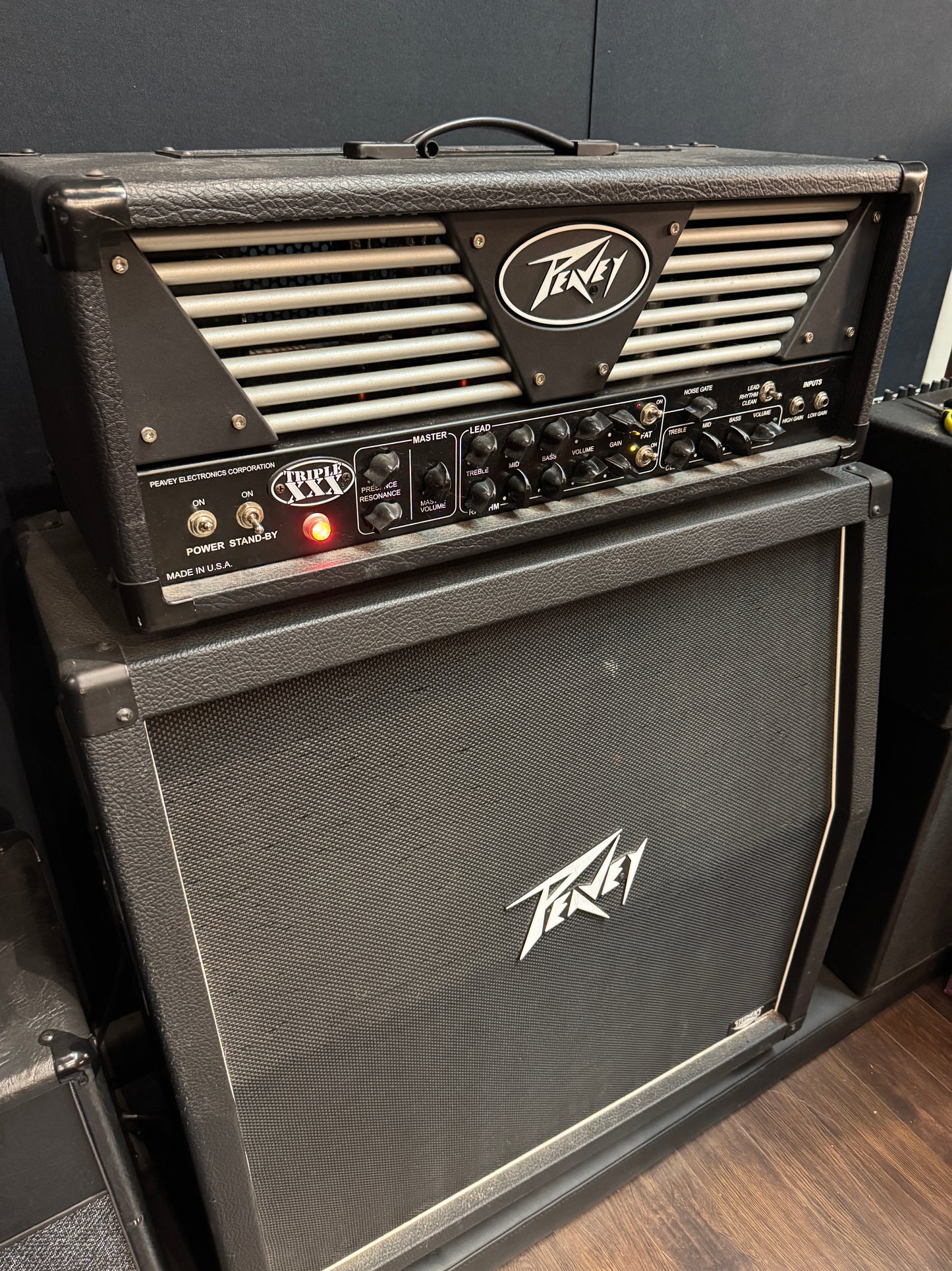 Peavey Triple XXX 120W Tube Head + Peavey 430A 4x12 Cabinet