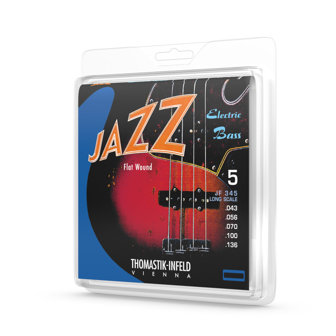 Thomastik-Infeld JF345 Jazz Flatwound Bass Strings (43–136)