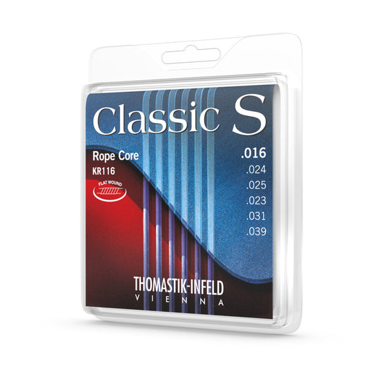 Thomastik-Infeld KR116 Classic S Rope Core Guitar Strings (16-39)