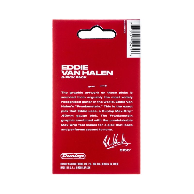 Eddie Van Halen Frankenstein Max Grip 60mm (6 Pack)