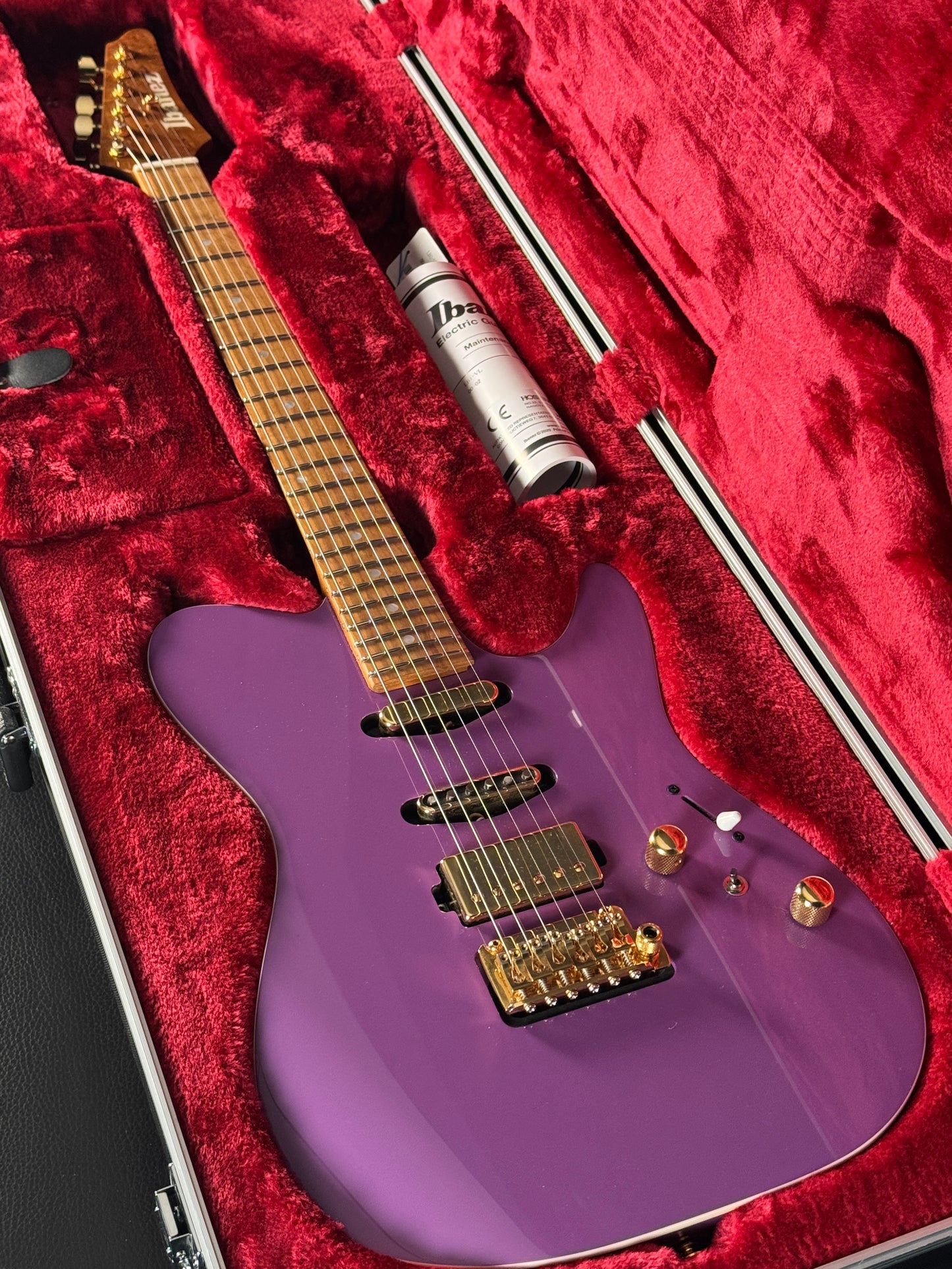 Ibanez LB1 Lari Basilio Signature Violet (PRE-OWNED)