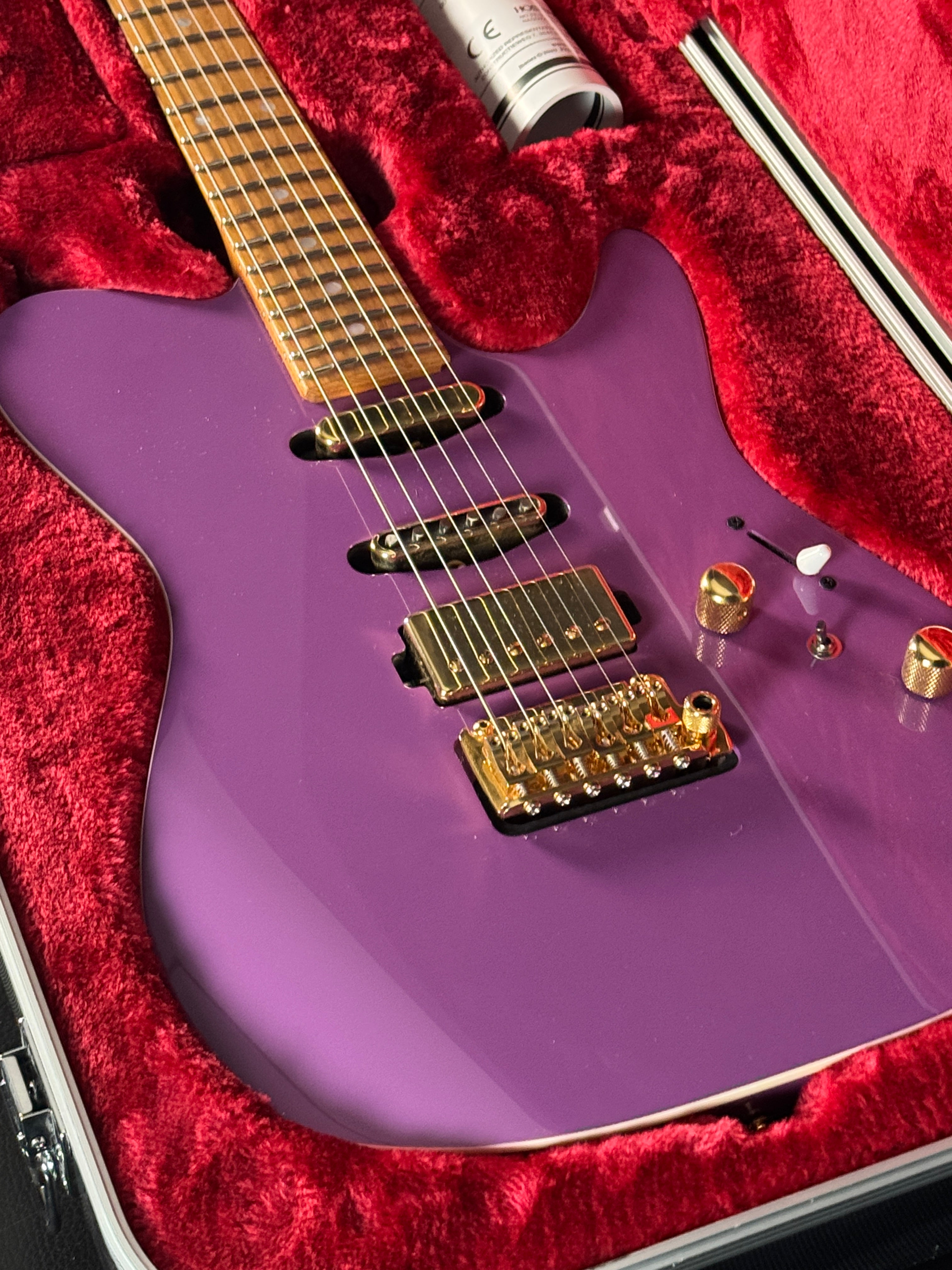 Ibanez LB1 Lari Basilio Signature Violet (PRE-OWNED) – Guitar HAUS