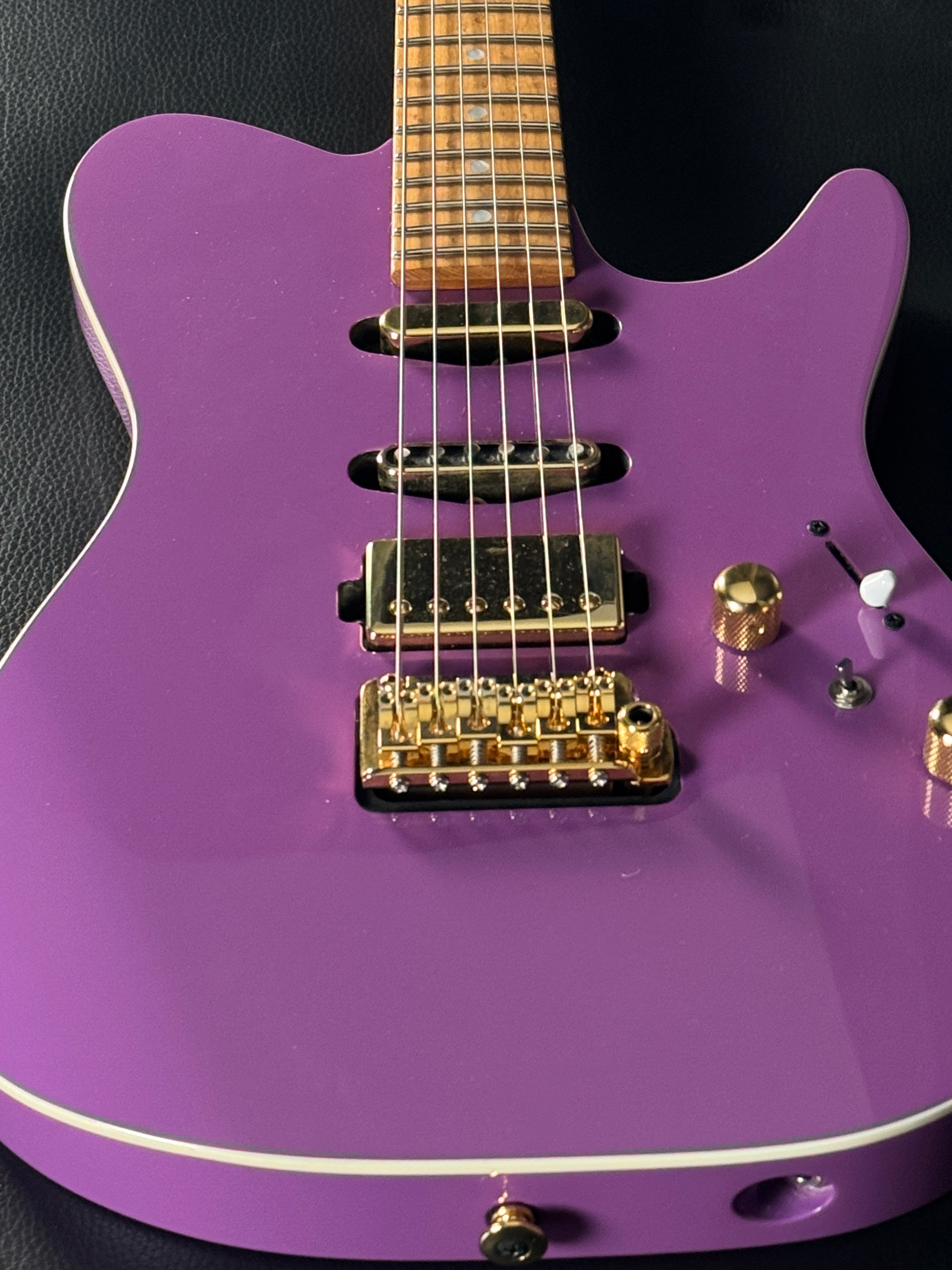 Ibanez LB1 Lari Basilio Signature Violet (PRE-OWNED) – Guitar HAUS