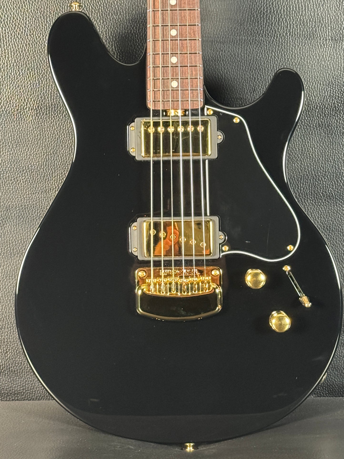 Music Man Valentine Black 6-String (PRE-OWNED)