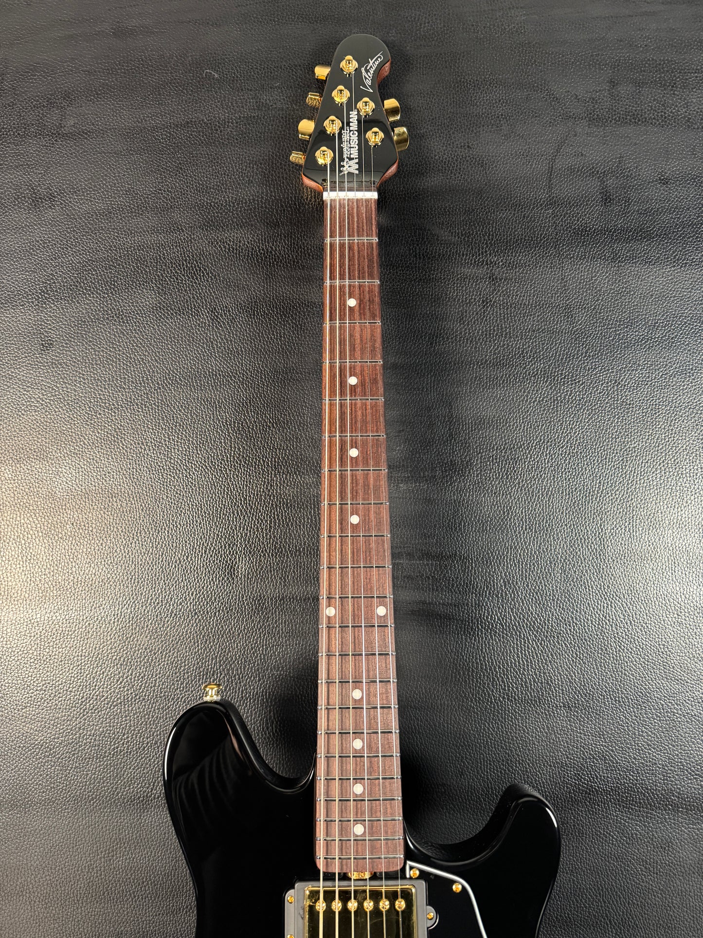 Music Man Valentine Black 6-String (PRE-OWNED)