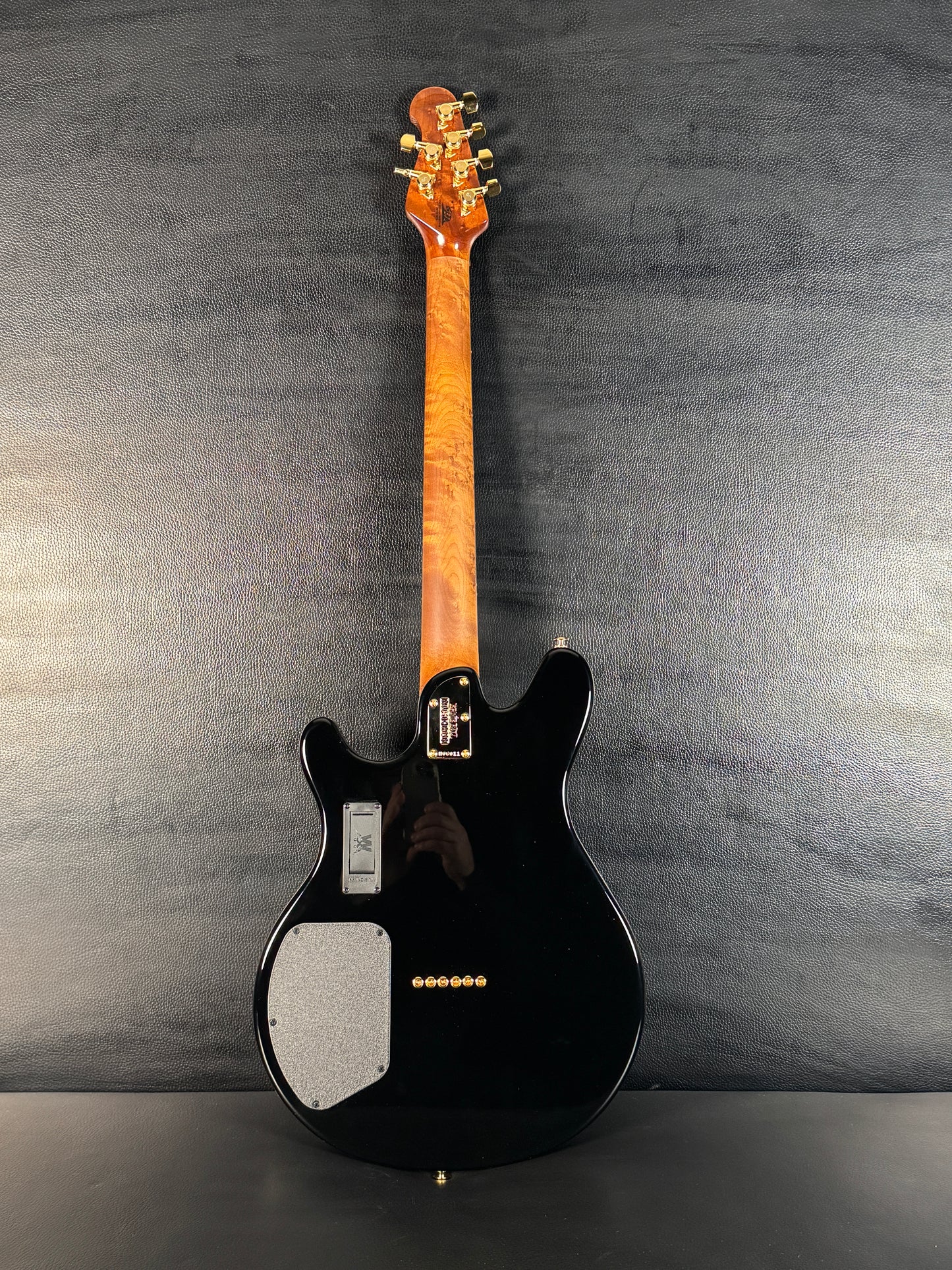 Music Man Valentine Black 6-String (PRE-OWNED)