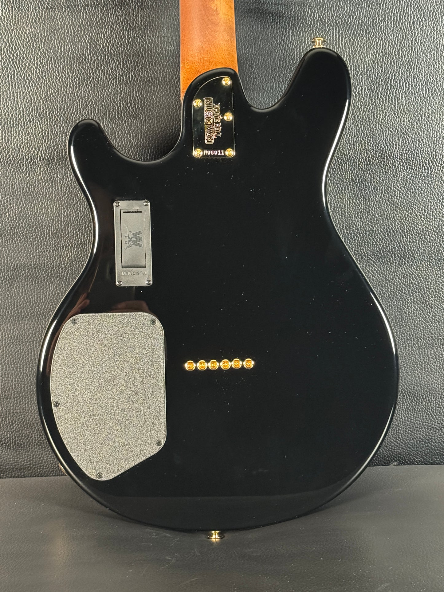 Music Man Valentine Black 6-String (PRE-OWNED)