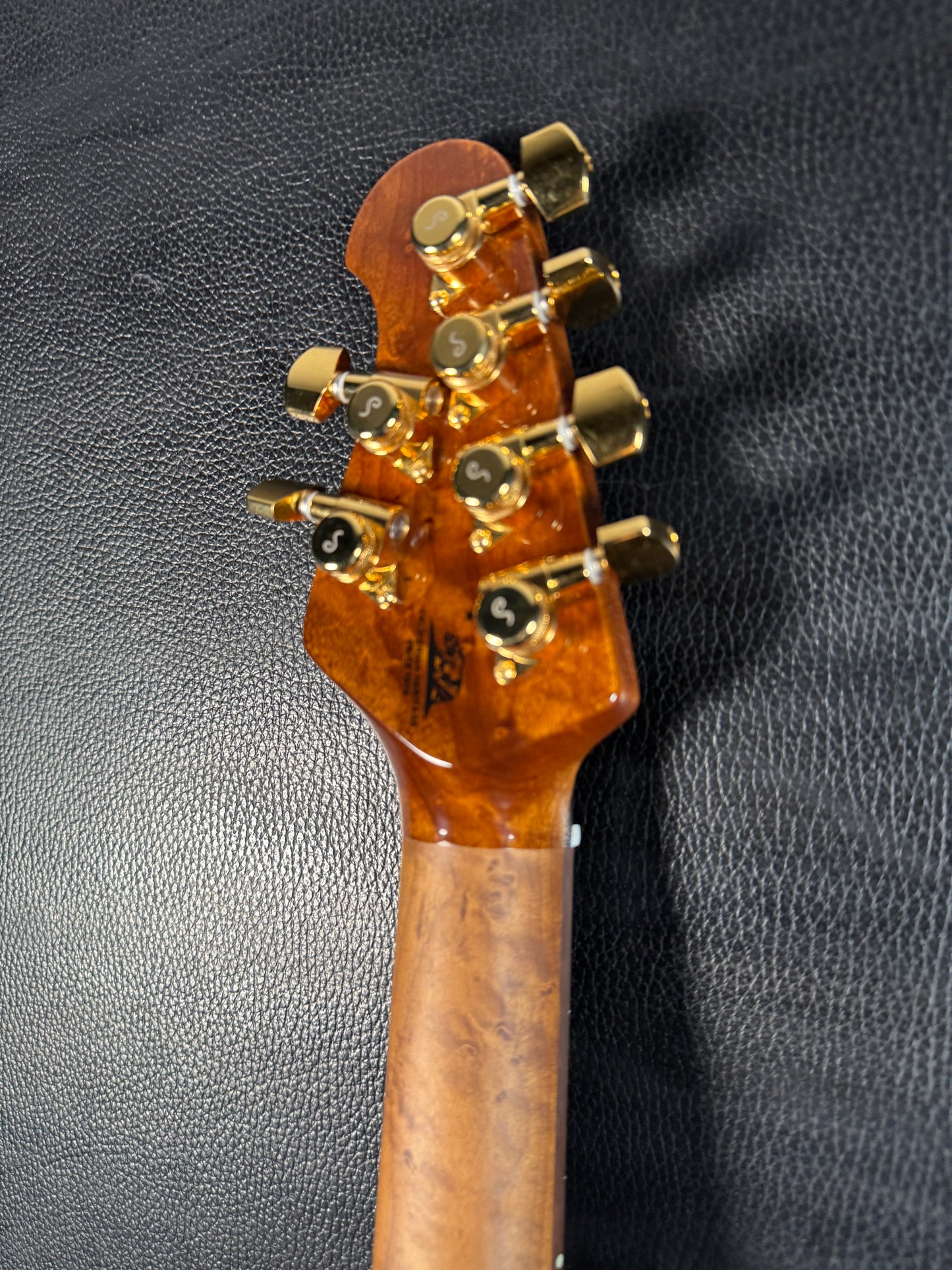 Music Man Valentine Black 6-String (PRE-OWNED)