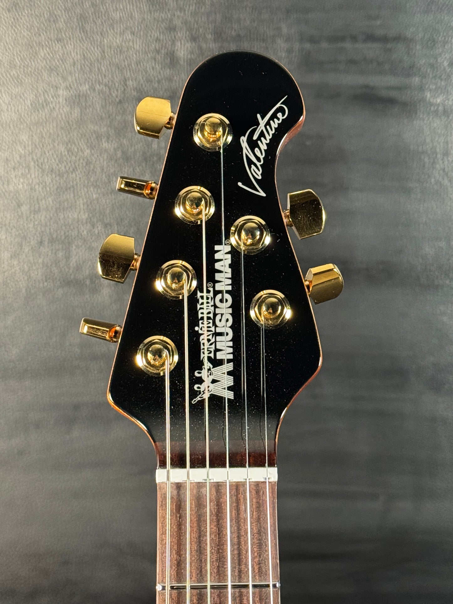 Music Man Valentine Black 6-String (PRE-OWNED)