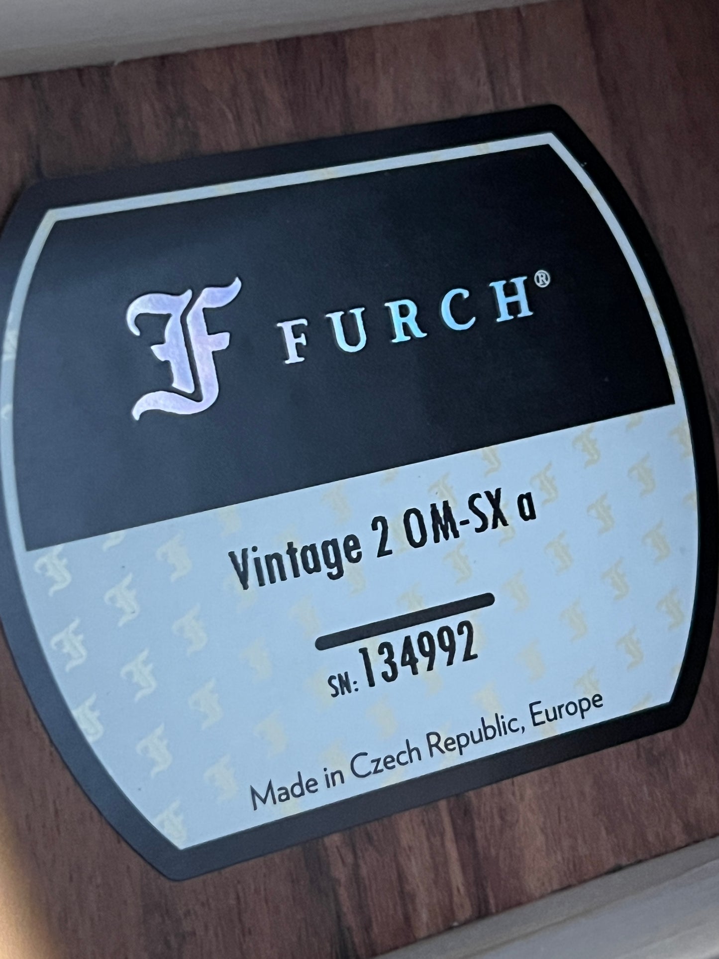 Furch Vintage 2 Mexican Granadillo OM-SX a Exotic Ltd Series #134992