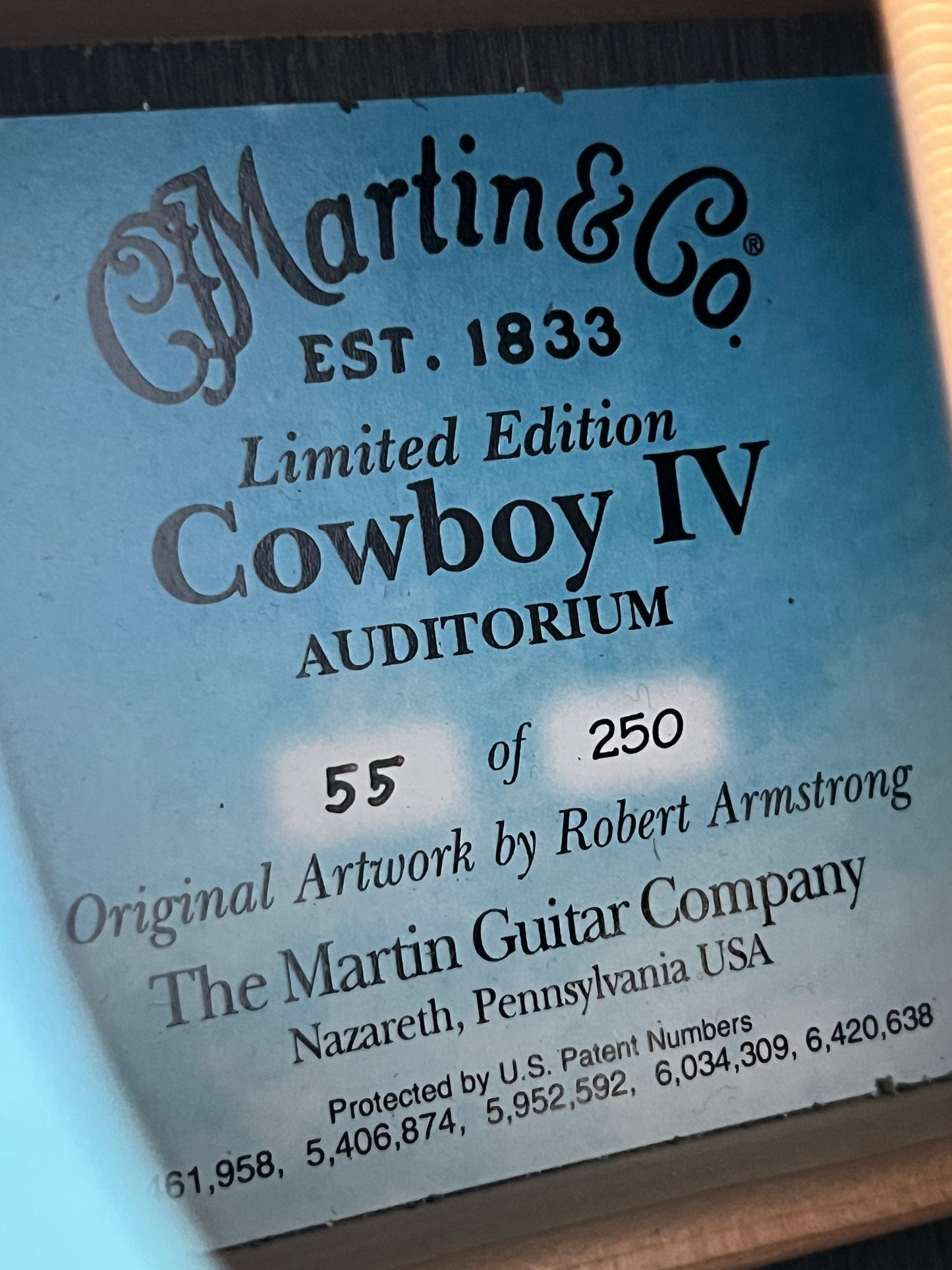 Martin Limited Edition Cowboy IV (PRE-OWNED)