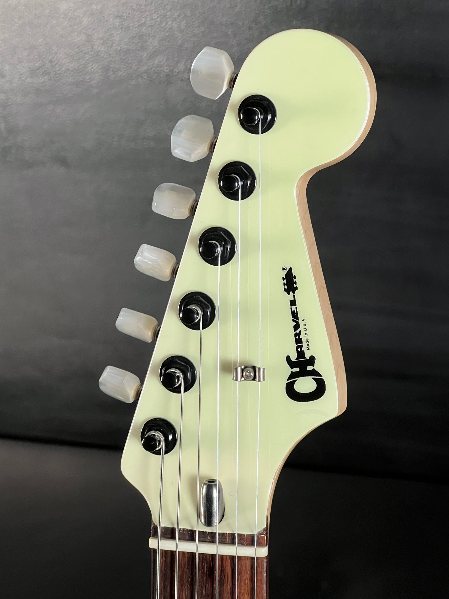 Charvel Custom Shop Jake E. Lee USA Signature Pearl White (PRE-OWNED)