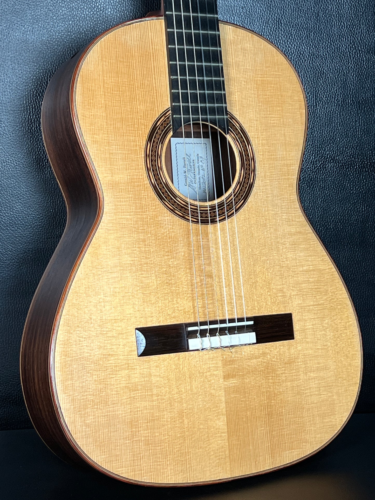 Gerald W. Farrell Classical Guitar n87 (PRE-OWNED)