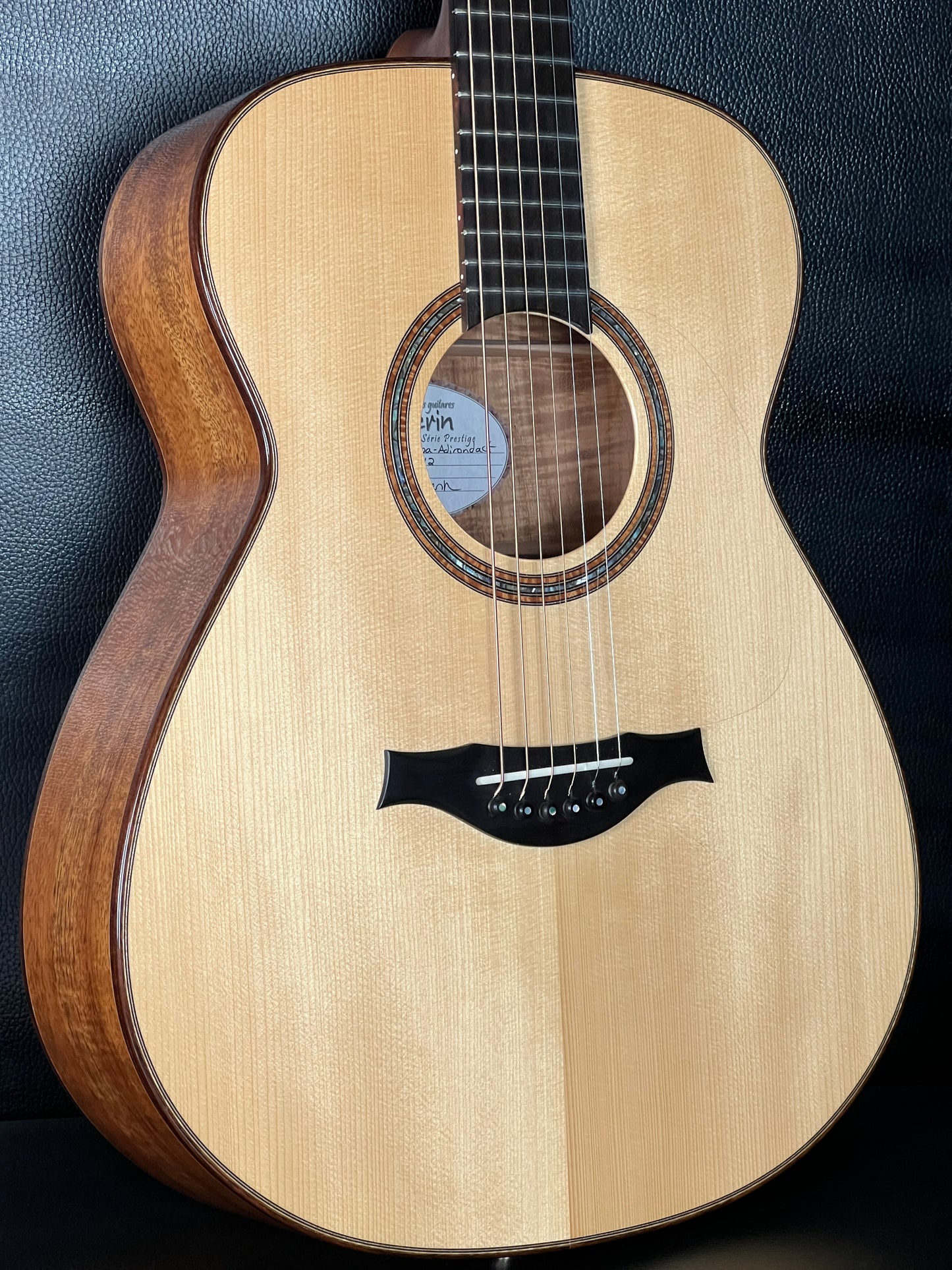 Pellerin Folk Adirondack Spruce and Koa (PRE-OWNED)