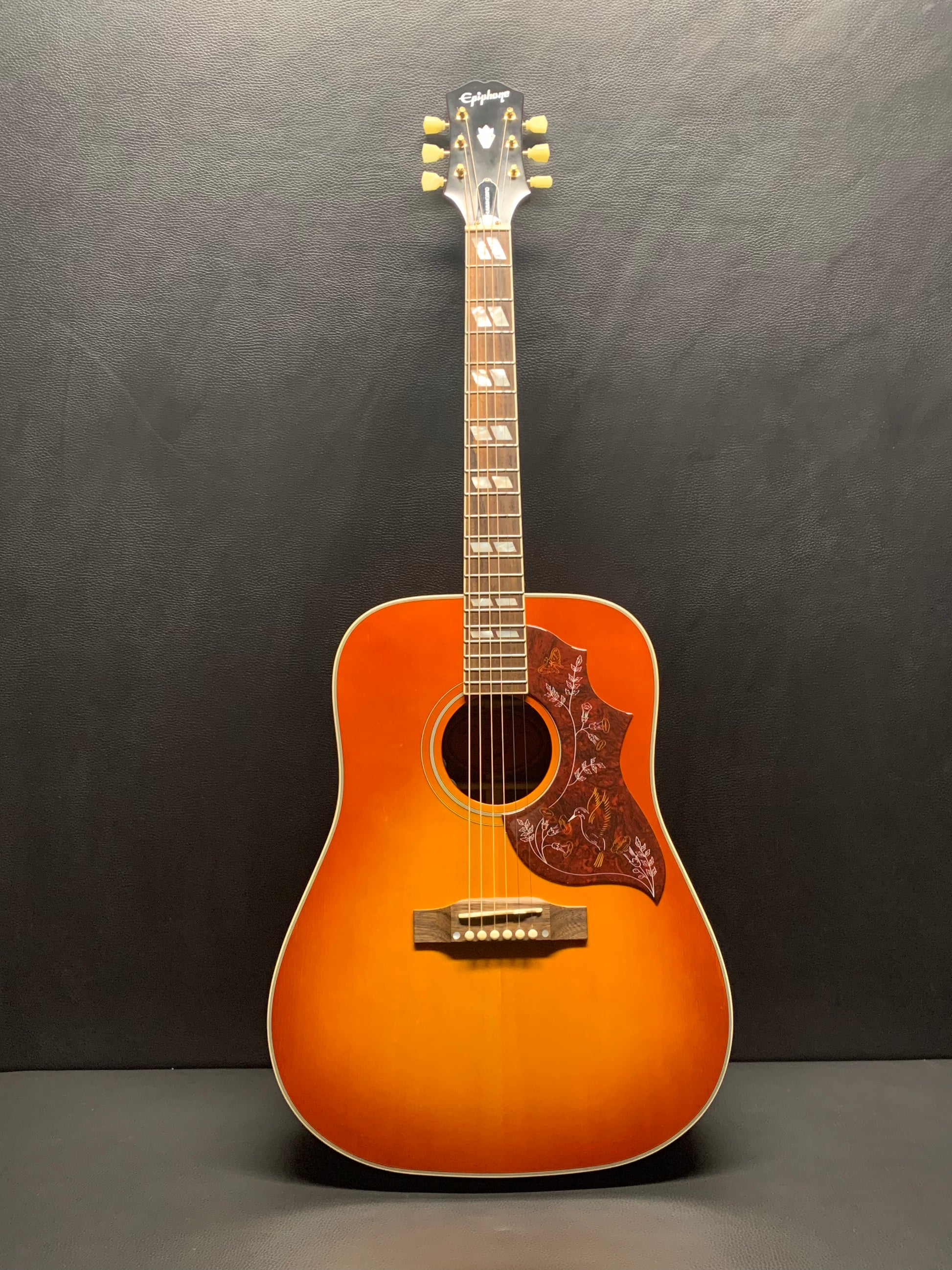 Epiphone Inspired by Gibson Hummingbird (PRE-OWNED) – Guitar HAUS Epiphone Inspired by Gibson Hummingbird (PRE-OWNED) – Guitar HAUS