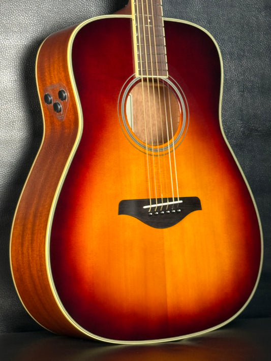 Yamaha FG TransAcoustic Brown Sunburst