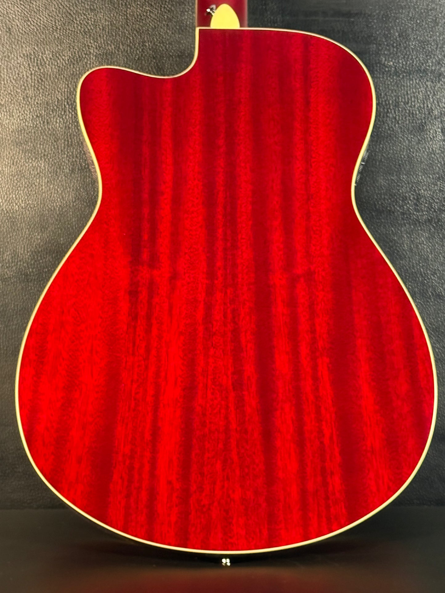 Yamaha FS TransAcoustic Folk Cutaway Ruby Red