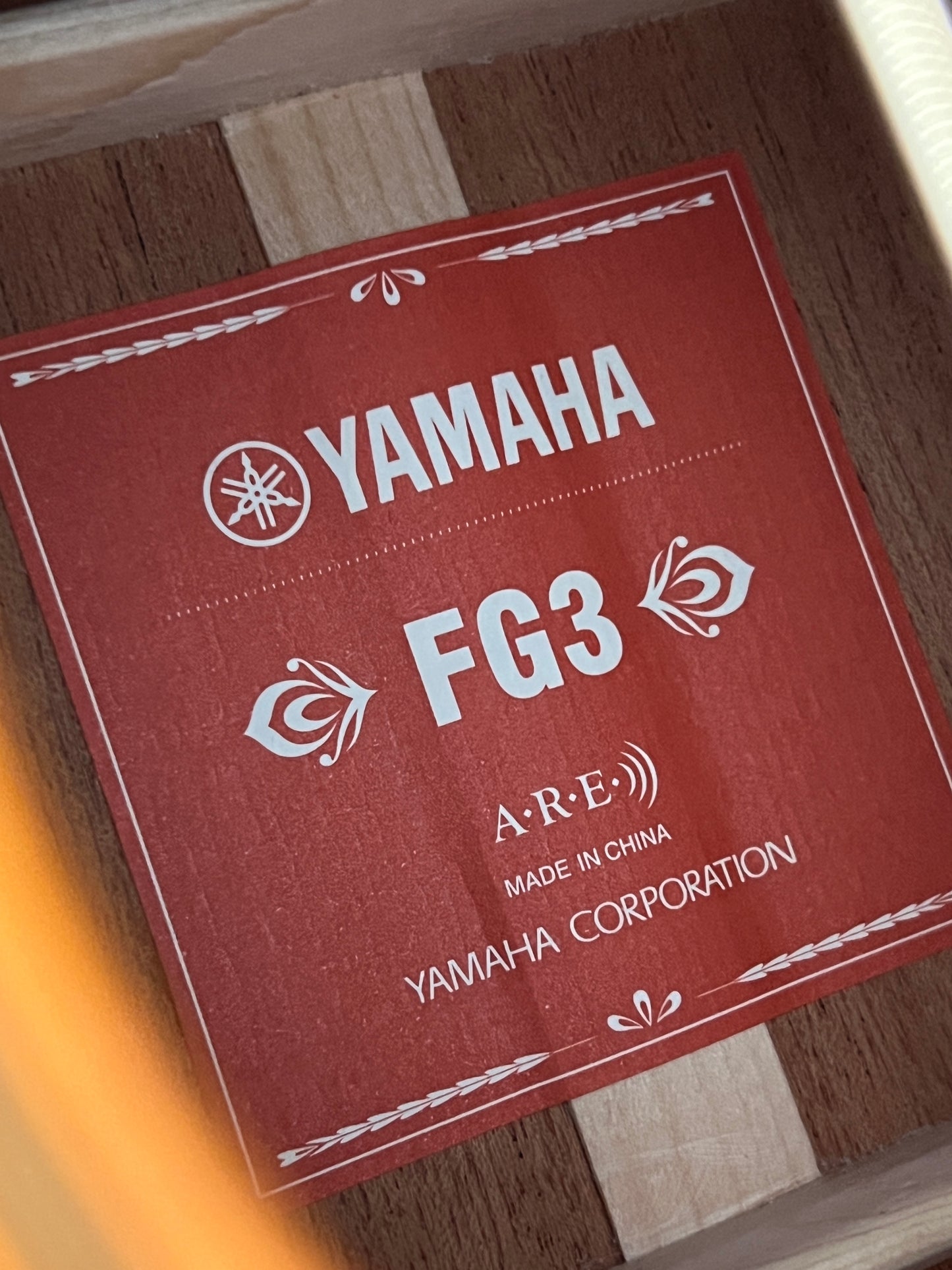 Yamaha FG3 Red Label w/ Gig Bag #ILY191110