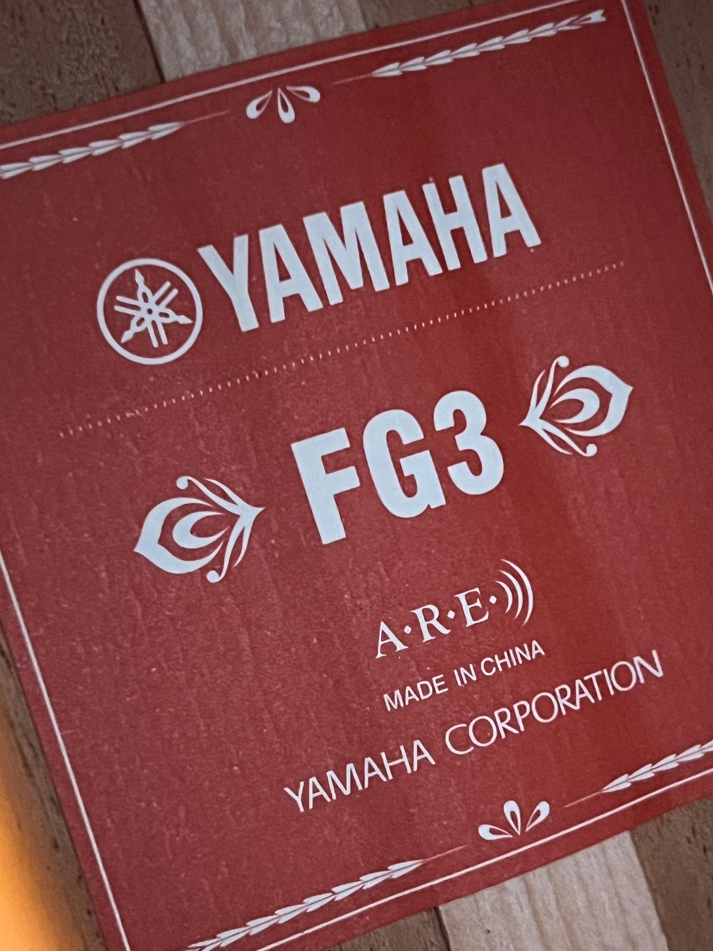 Yamaha FG3 Red Label w/ Gig Bag #ILY201017