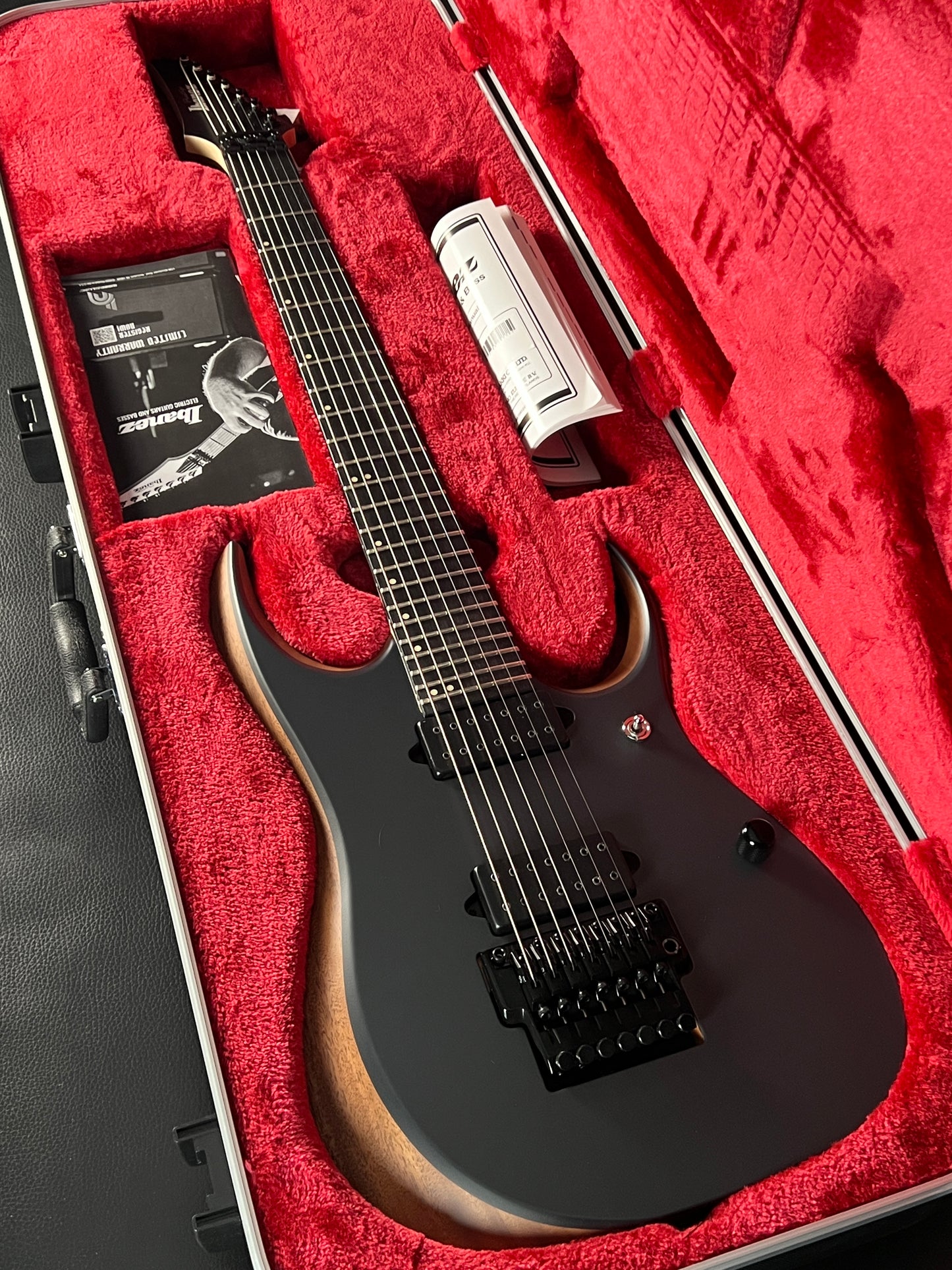 Ibanez RGD Prestige 7-String Natural Flat