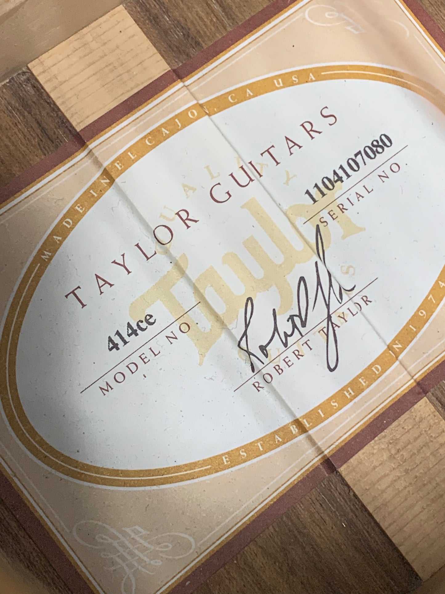 Taylor 414ce (PRE-OWNED)