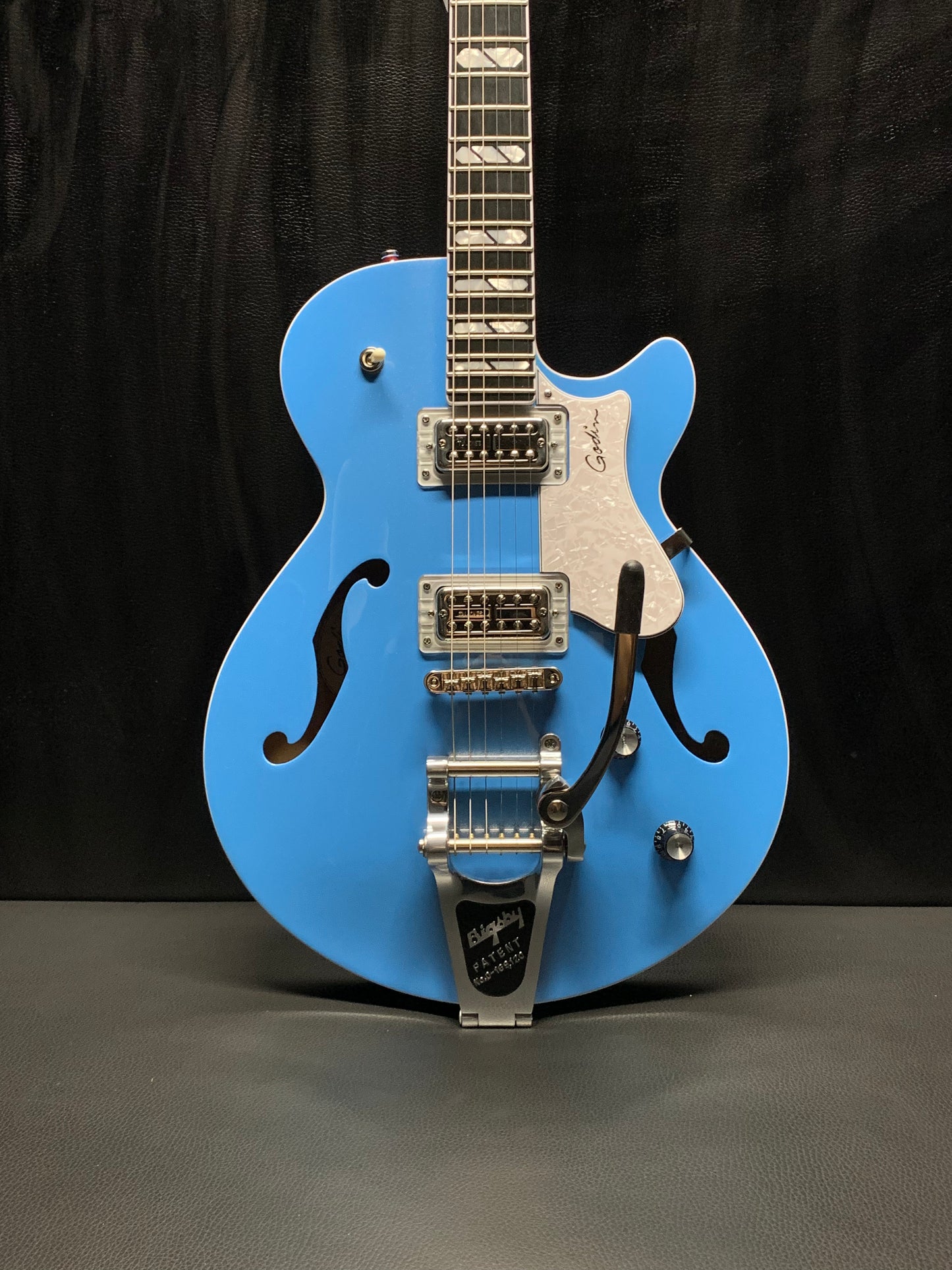 Godin Montreal Premiere LTD Imperial Blue Electric Guitar