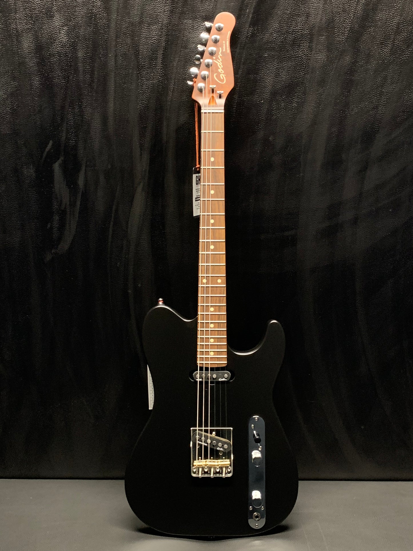 Godin Stadium HT Matte Black RN Electric Guitar