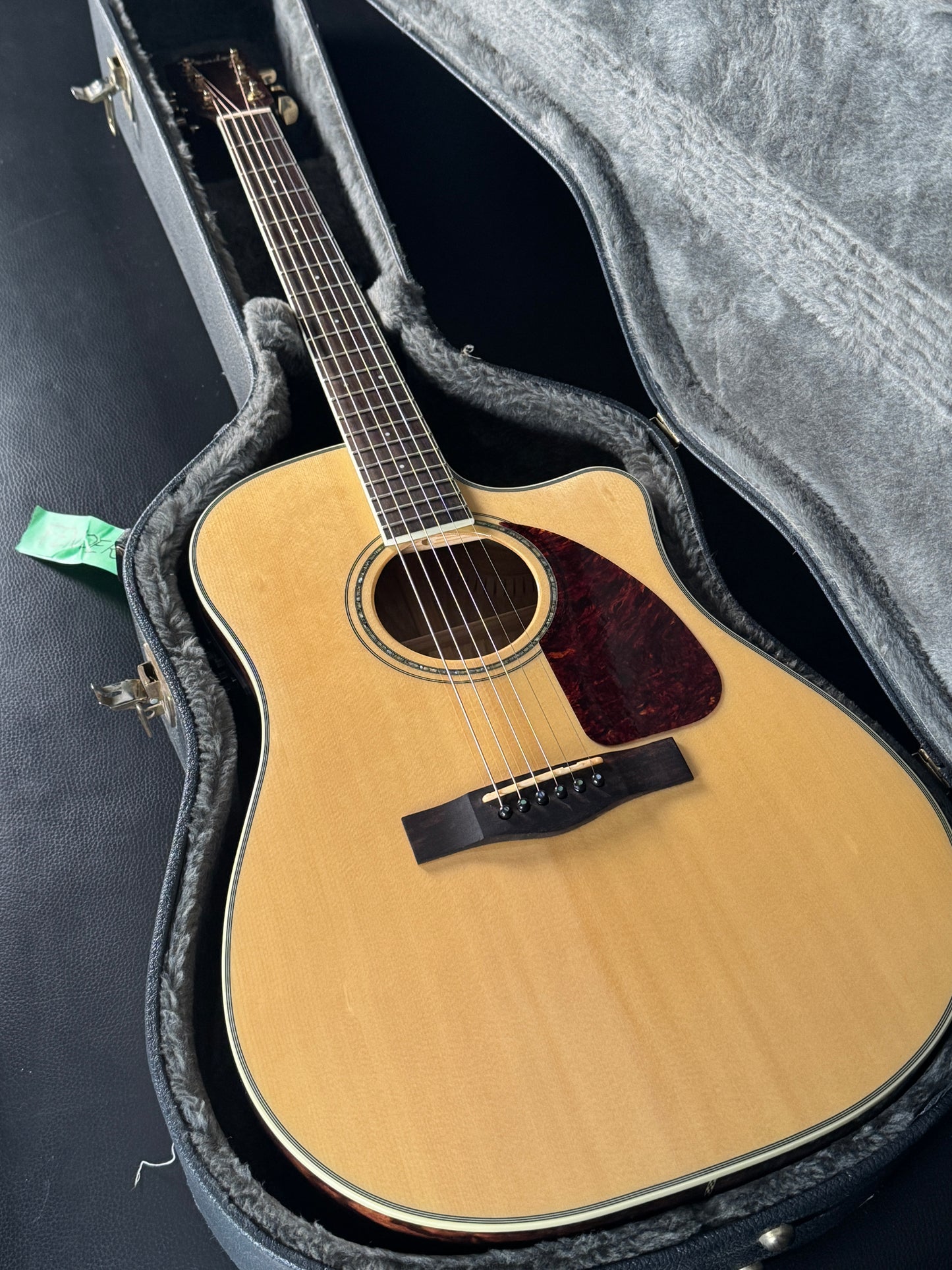 Fender CD-220SCE Exotics Ash Burl (PRE-OWNED)