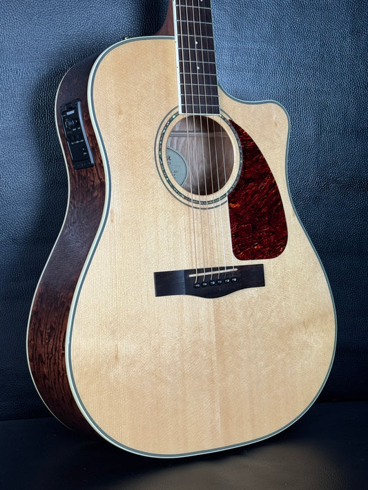 Fender CD-220SCE Exotics Ash Burl (PRE-OWNED)