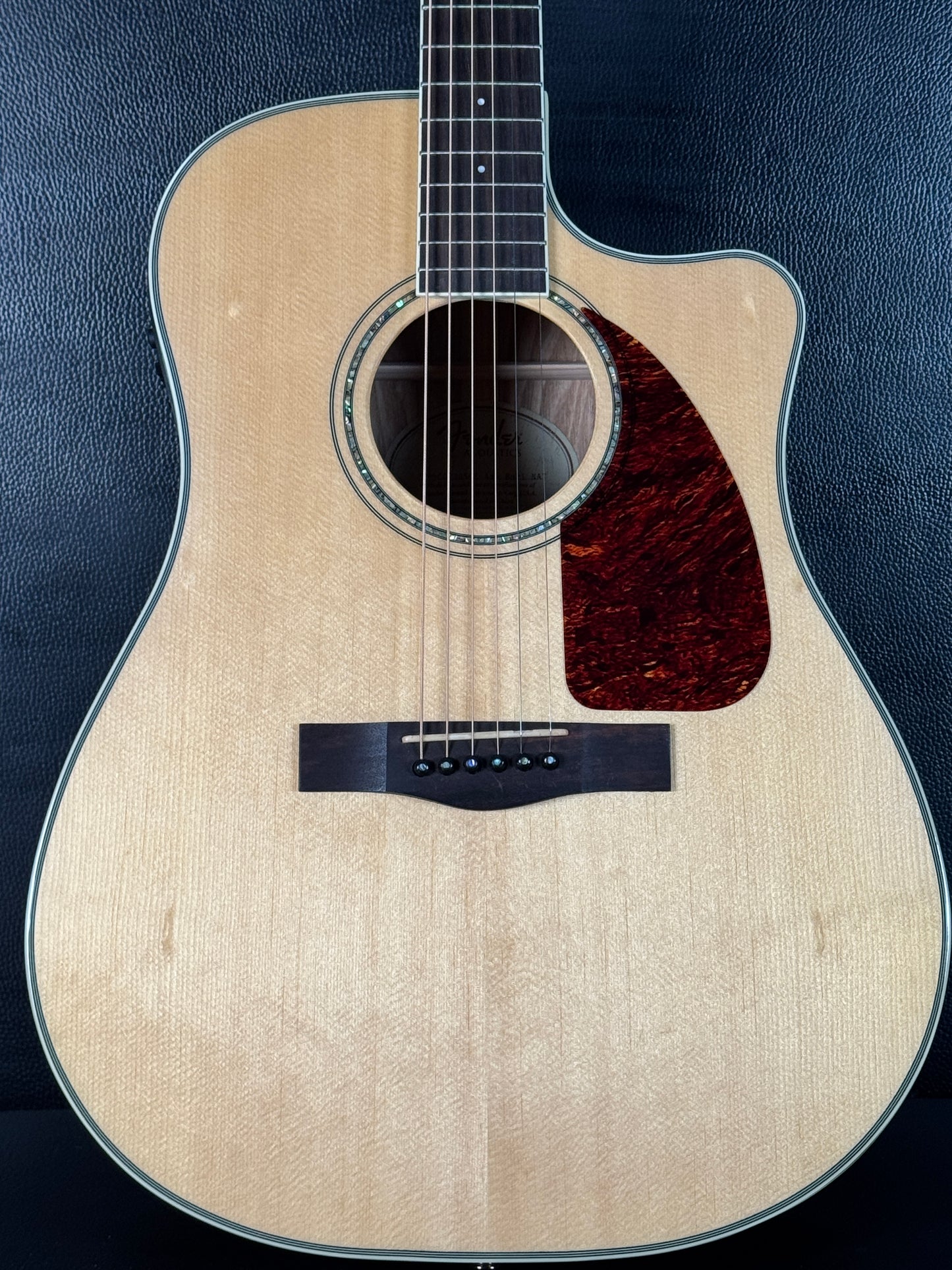 Fender CD-220SCE Exotics Ash Burl (PRE-OWNED)