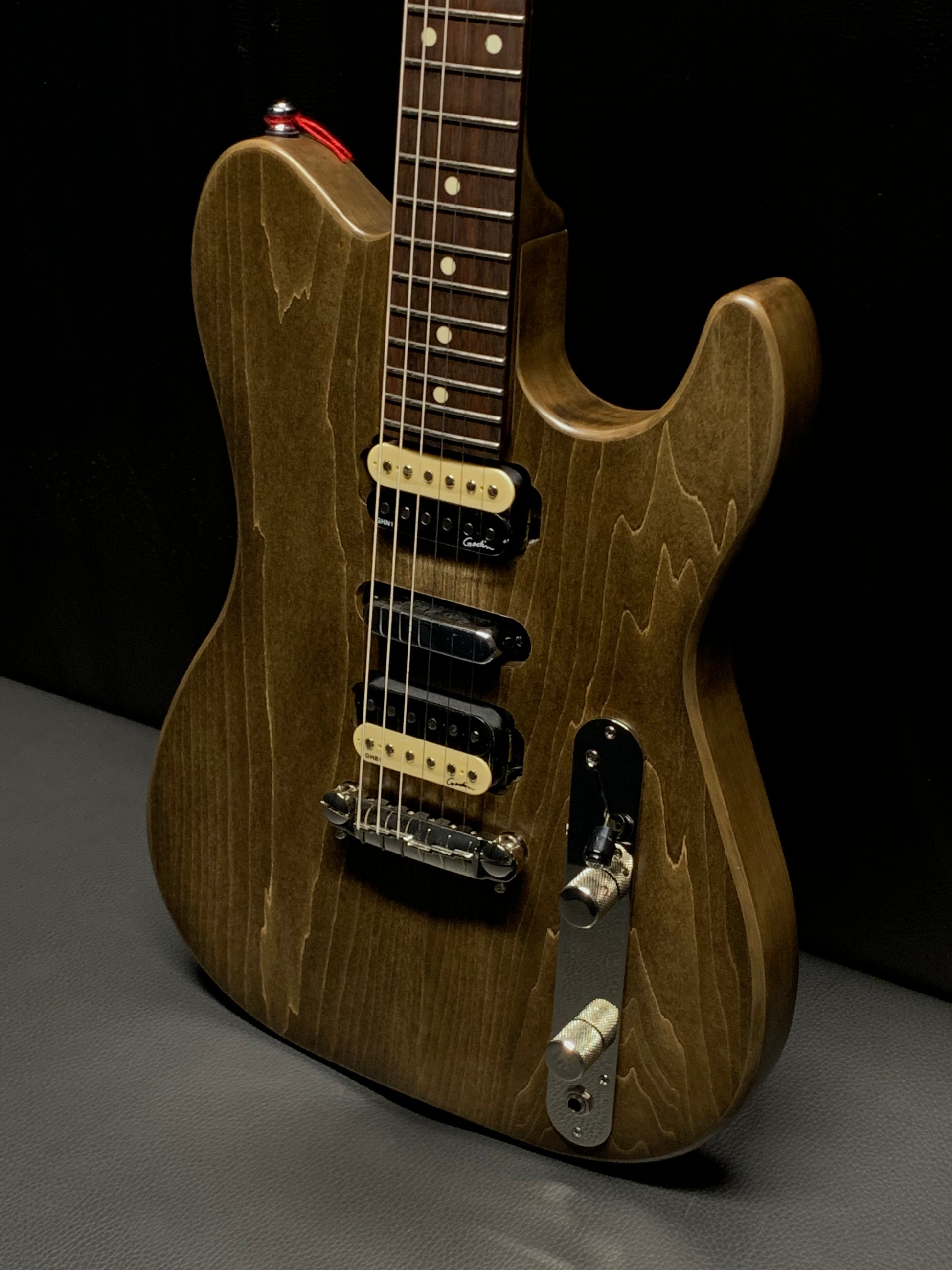 Godin Rmc Godin Radium Carbon Black RN Electric Guitar – Guitar HAUS
