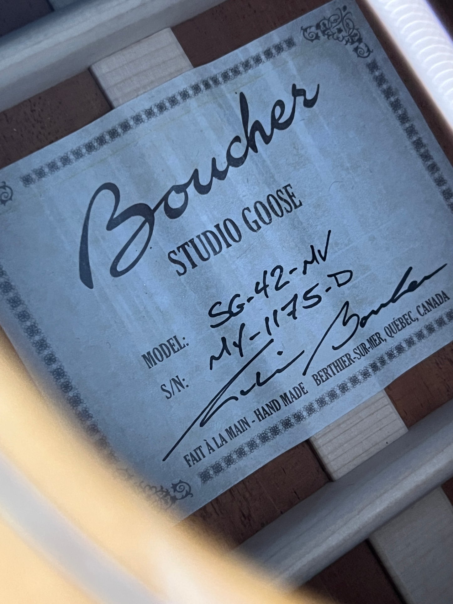 Boucher Studio Goose SG-42-MV (PRE-OWNED)