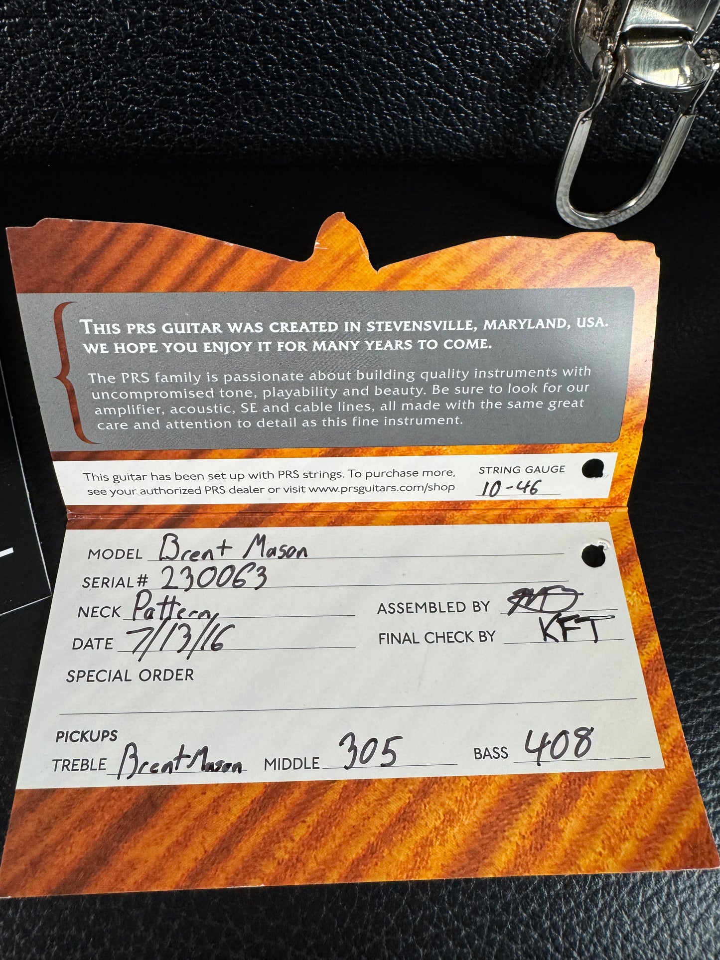 PRS Brent Mason Signature (PRE-OWNED)