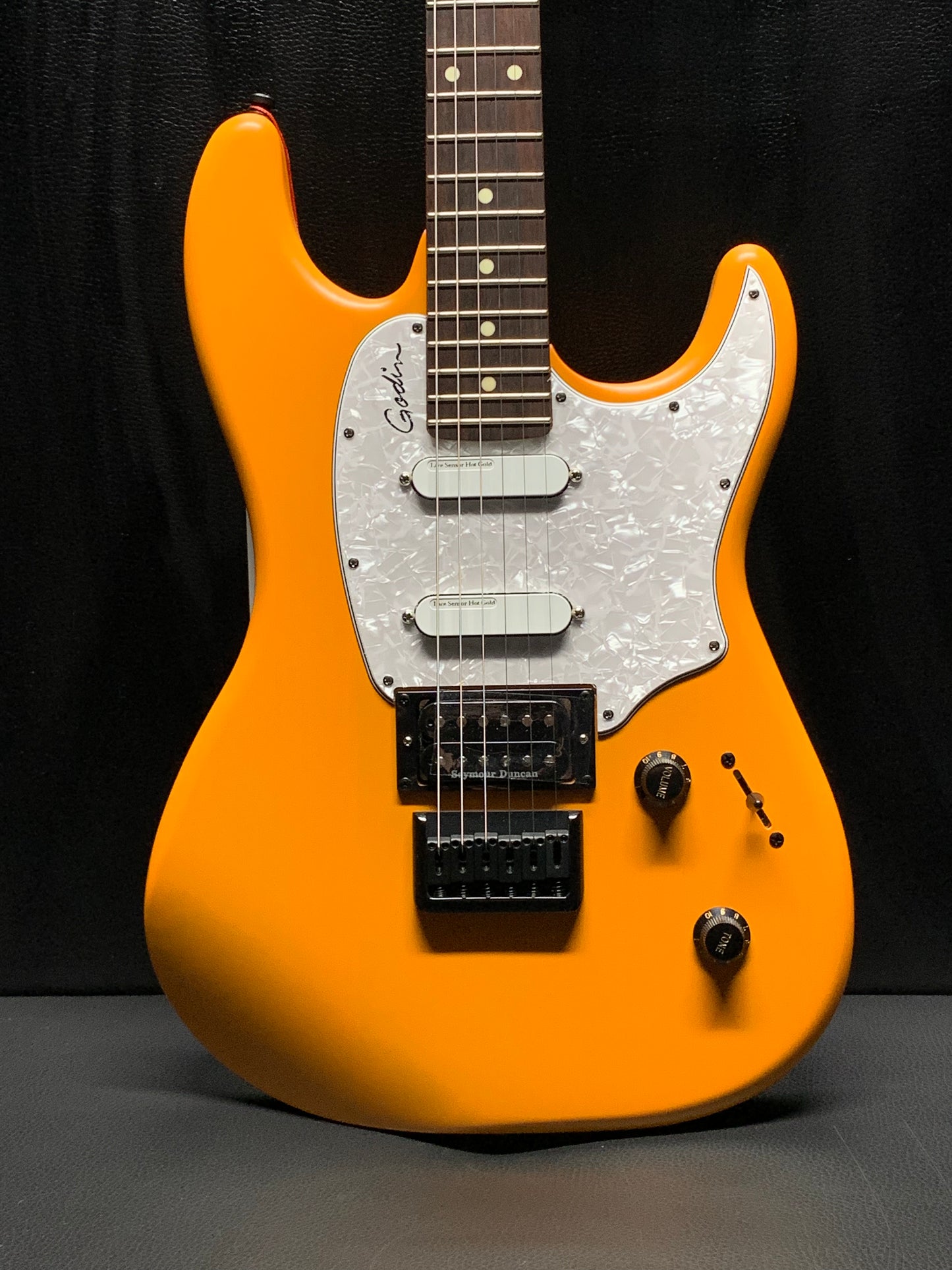 Godin Session R-HT Pro Retro Orange Electric Guitar