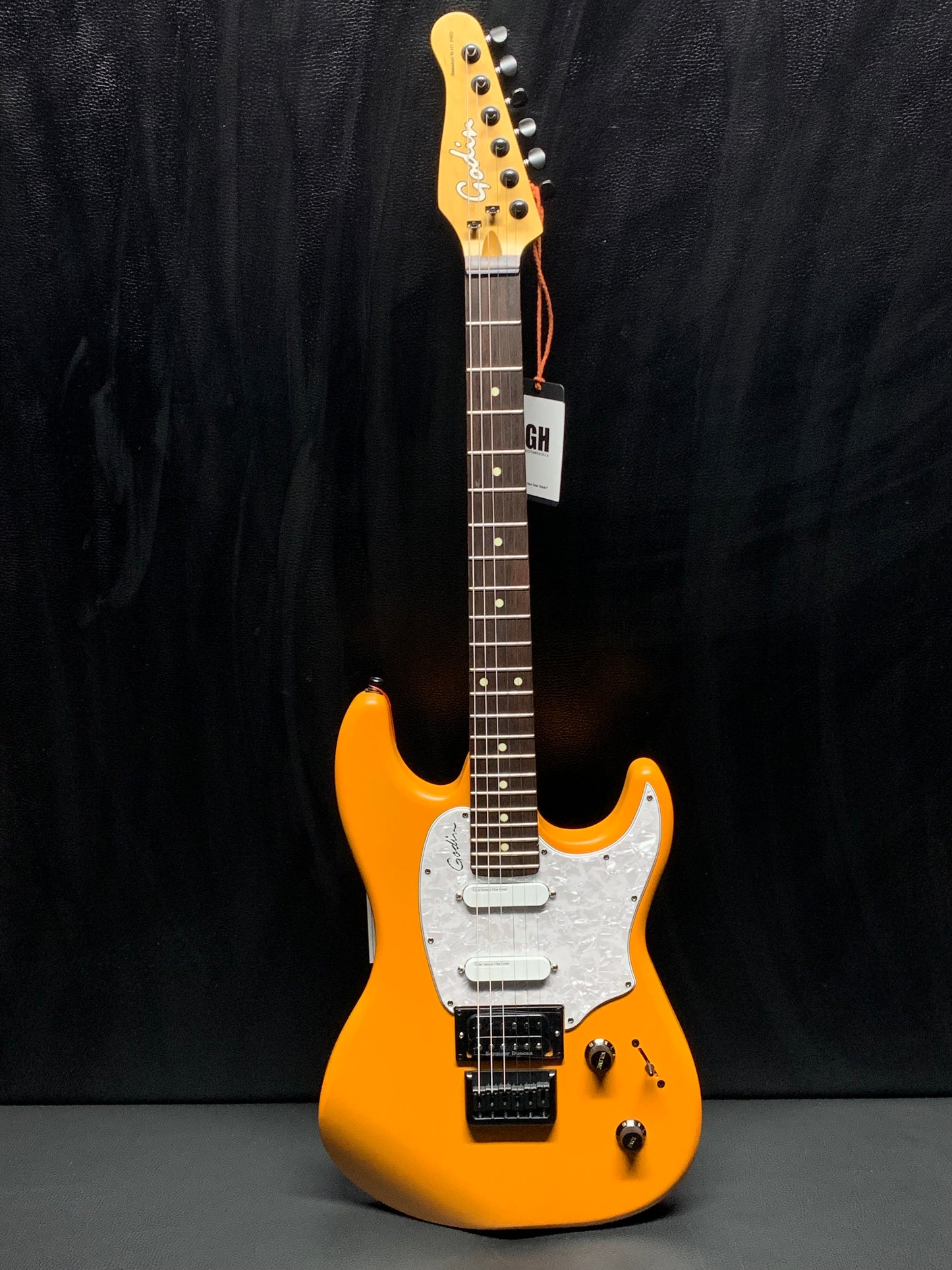 Godin Session R-HT Pro Retro Orange Electric Guitar