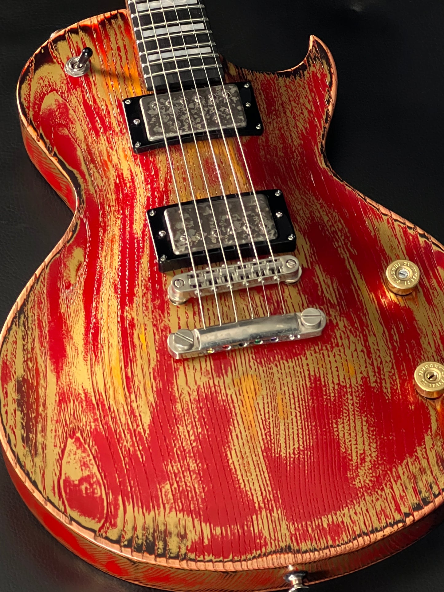 Paoletti Seicento Chambered HH - 575+ Firegold Inferno - Carved