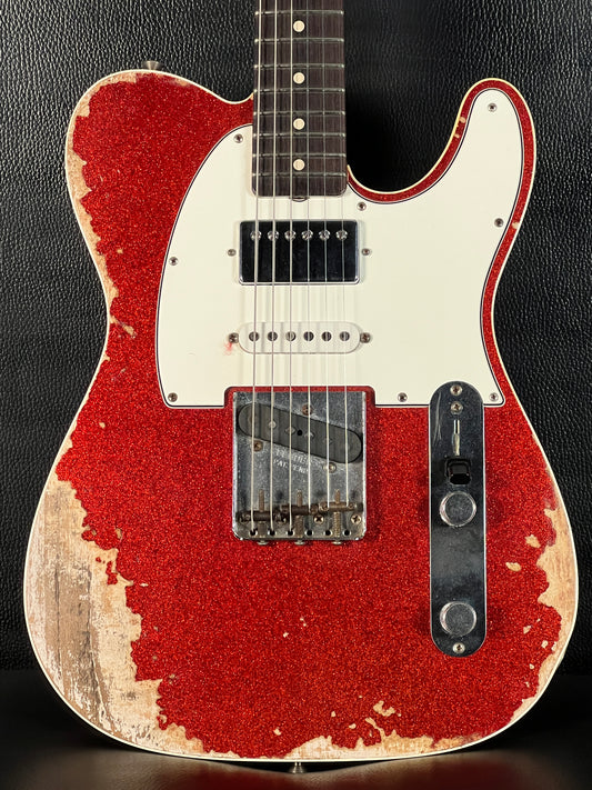 Fender Custom Shop 60 Telecaster Custom Relic Red Sparkle (PRE-OWNED)