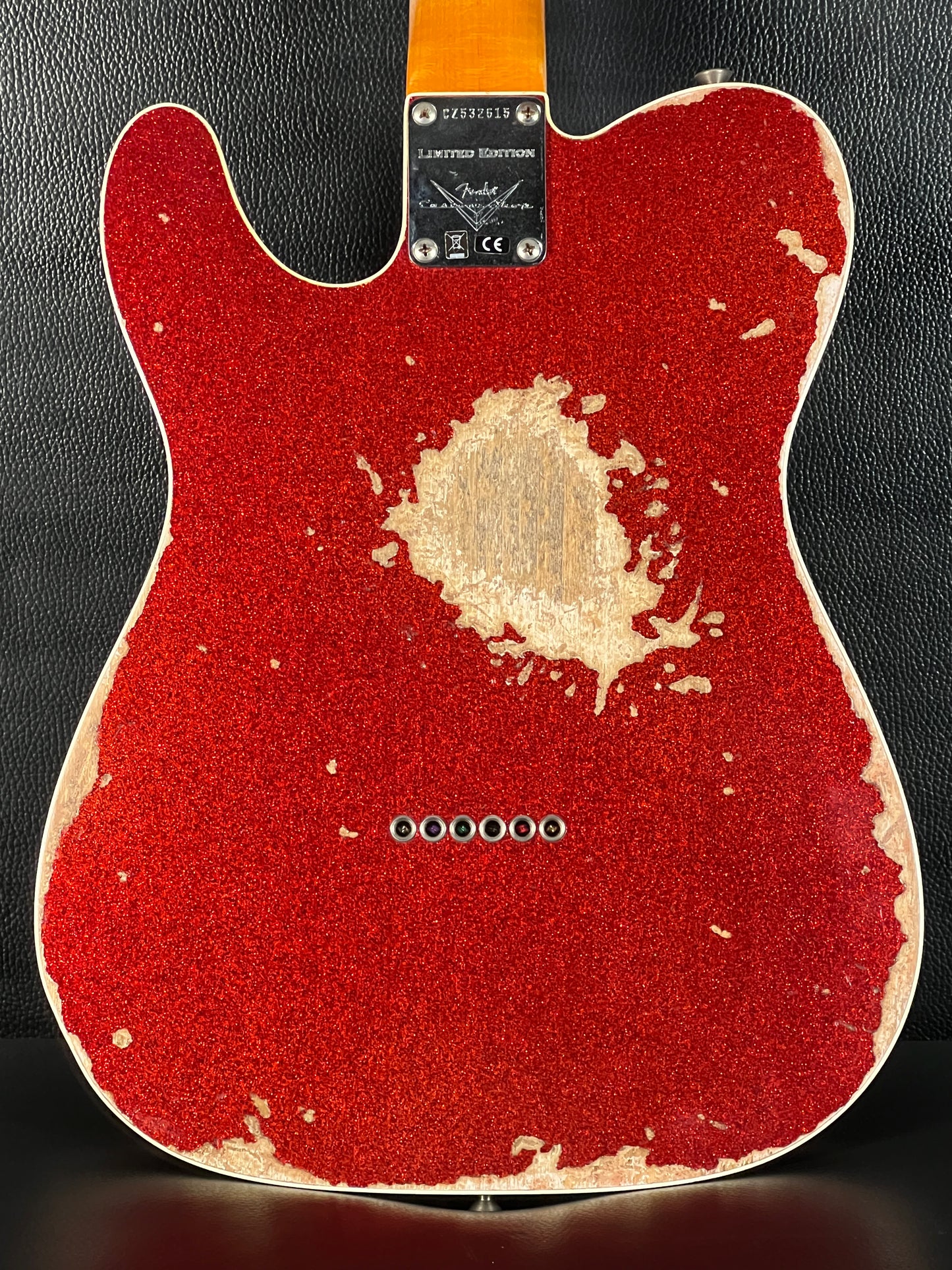 Fender Custom Shop 60 Telecaster Custom Relic Red Sparkle (PRE-OWNED)