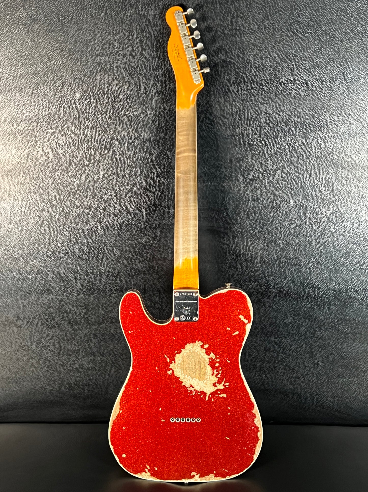 Fender Custom Shop 60 Telecaster Custom Relic Red Sparkle (PRE-OWNED)