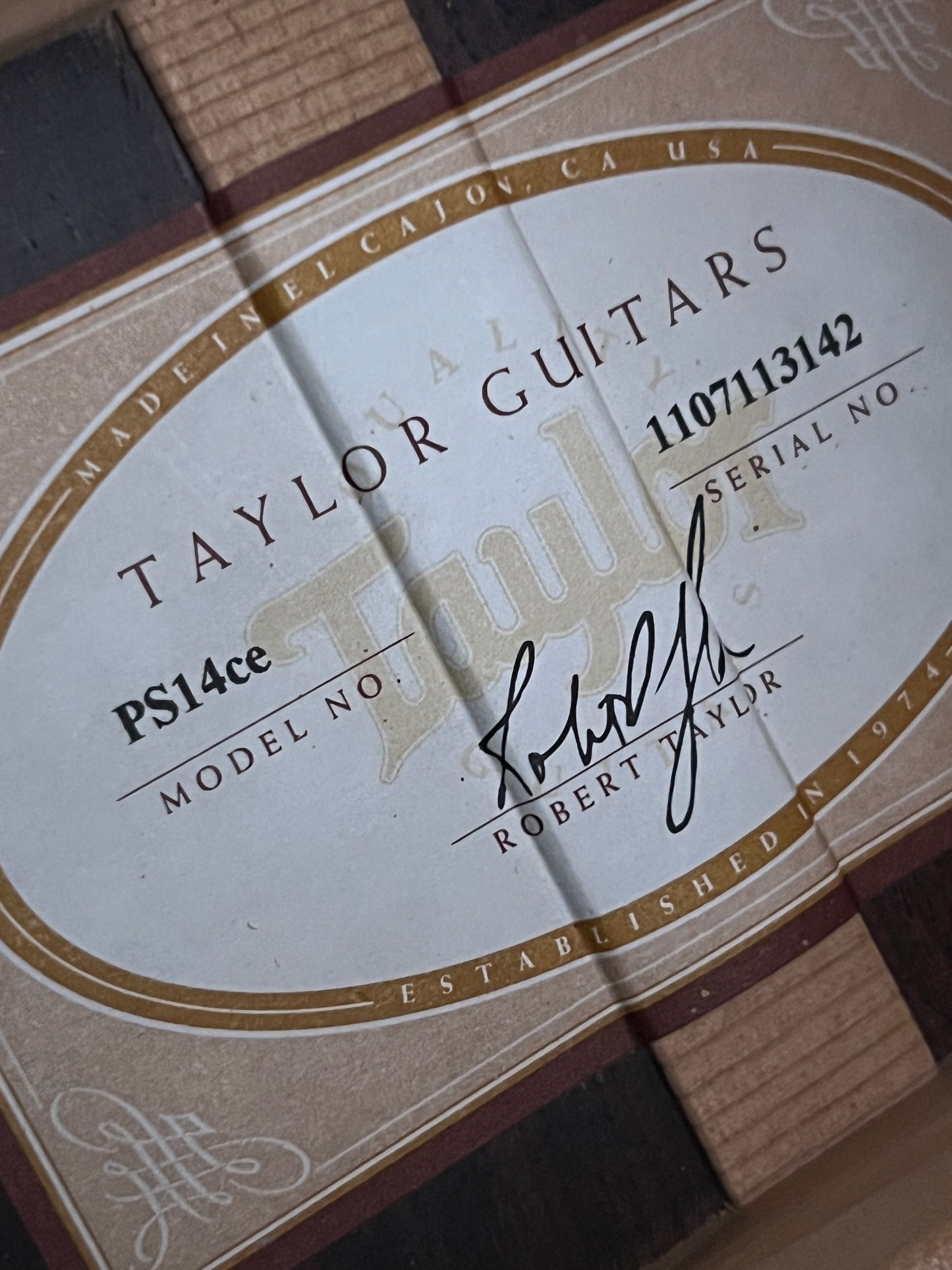 Taylor PS14ce (PRE-OWNED)