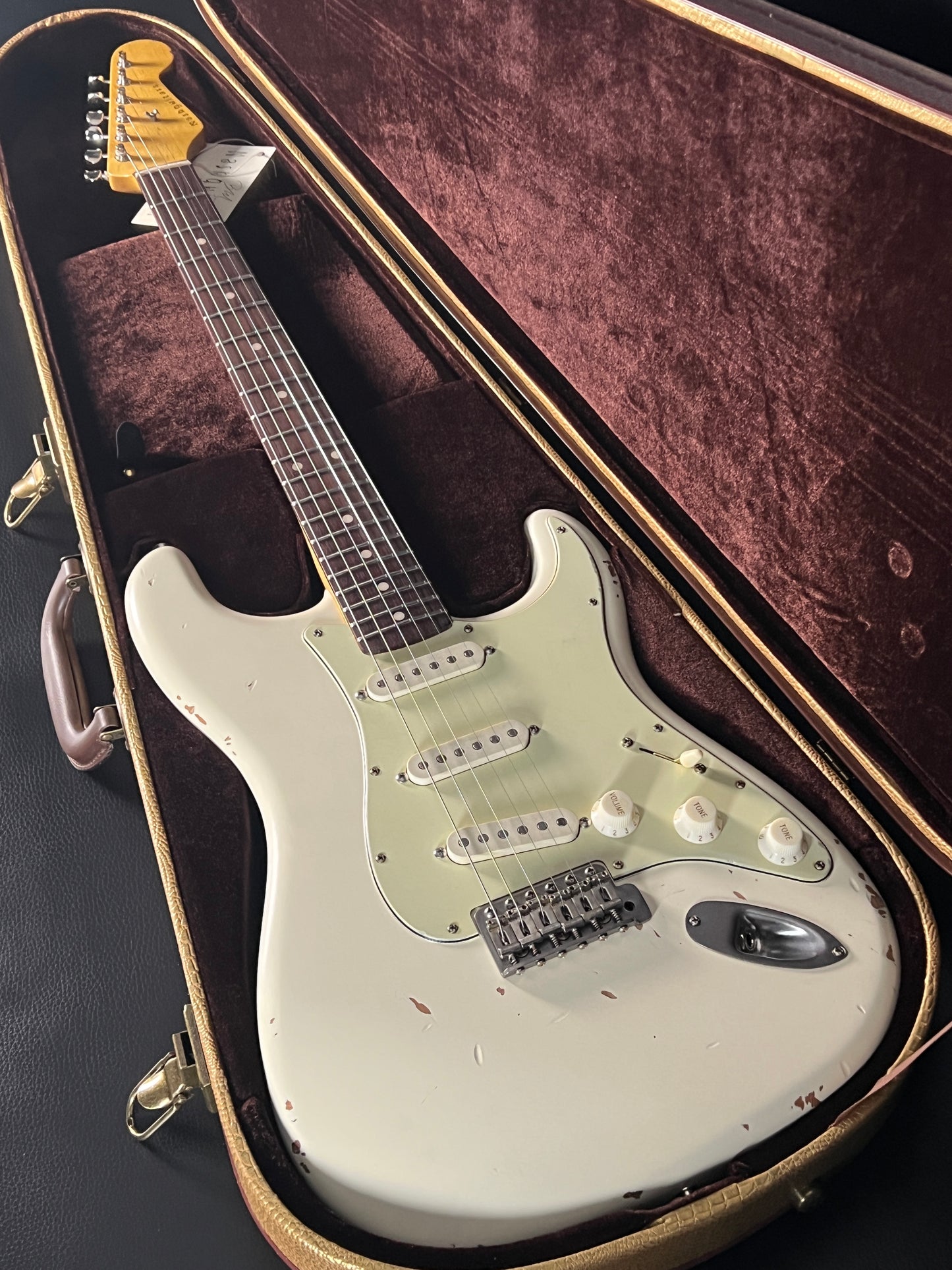 Nash Stratocaster S-63 Olympic White #6456