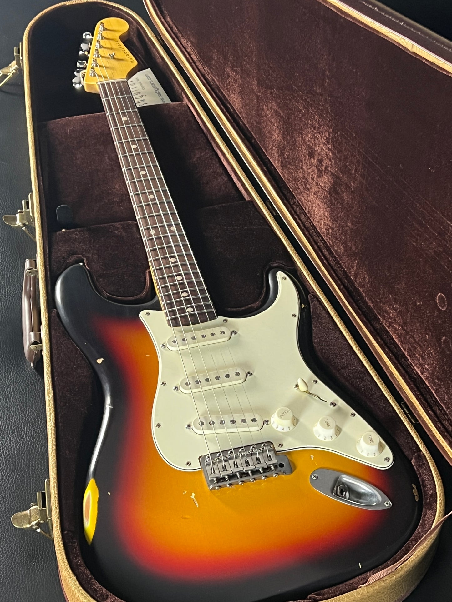 Nash Stratocaster S-63 3-Tone Burst #6477
