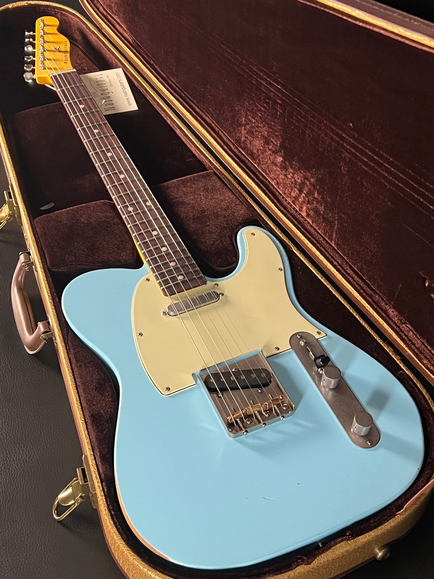 Nash Telecaster T-63 Sonic Blue #6462