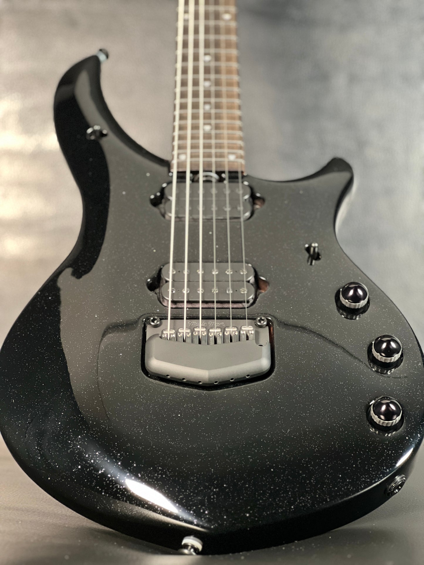 Music Man Majesty Black Frosting 6-String