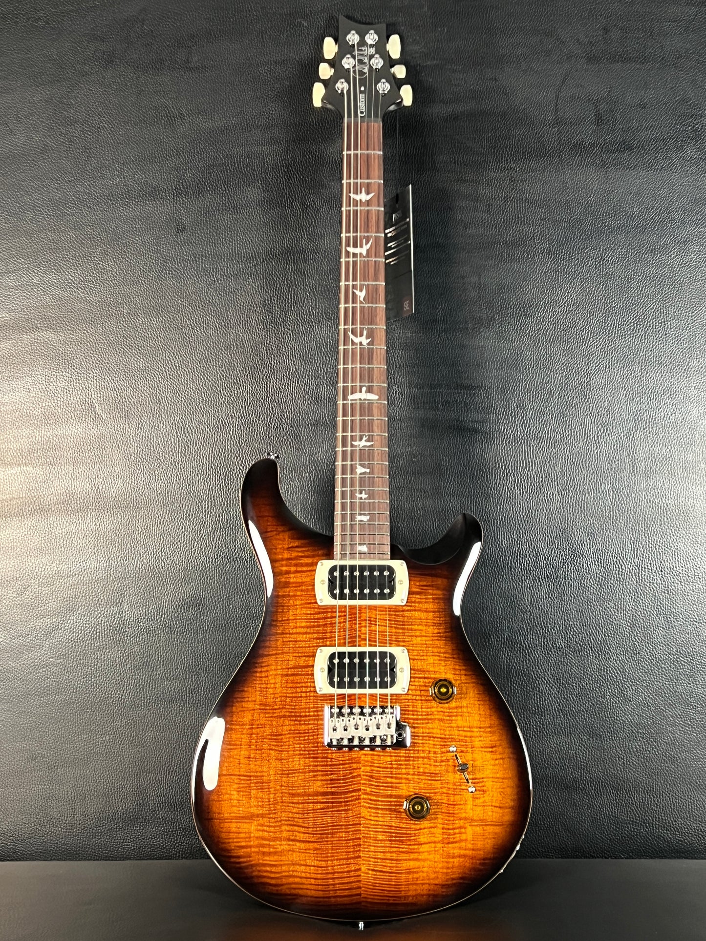 PRS SE Custom 24 Black Gold Sunburst
