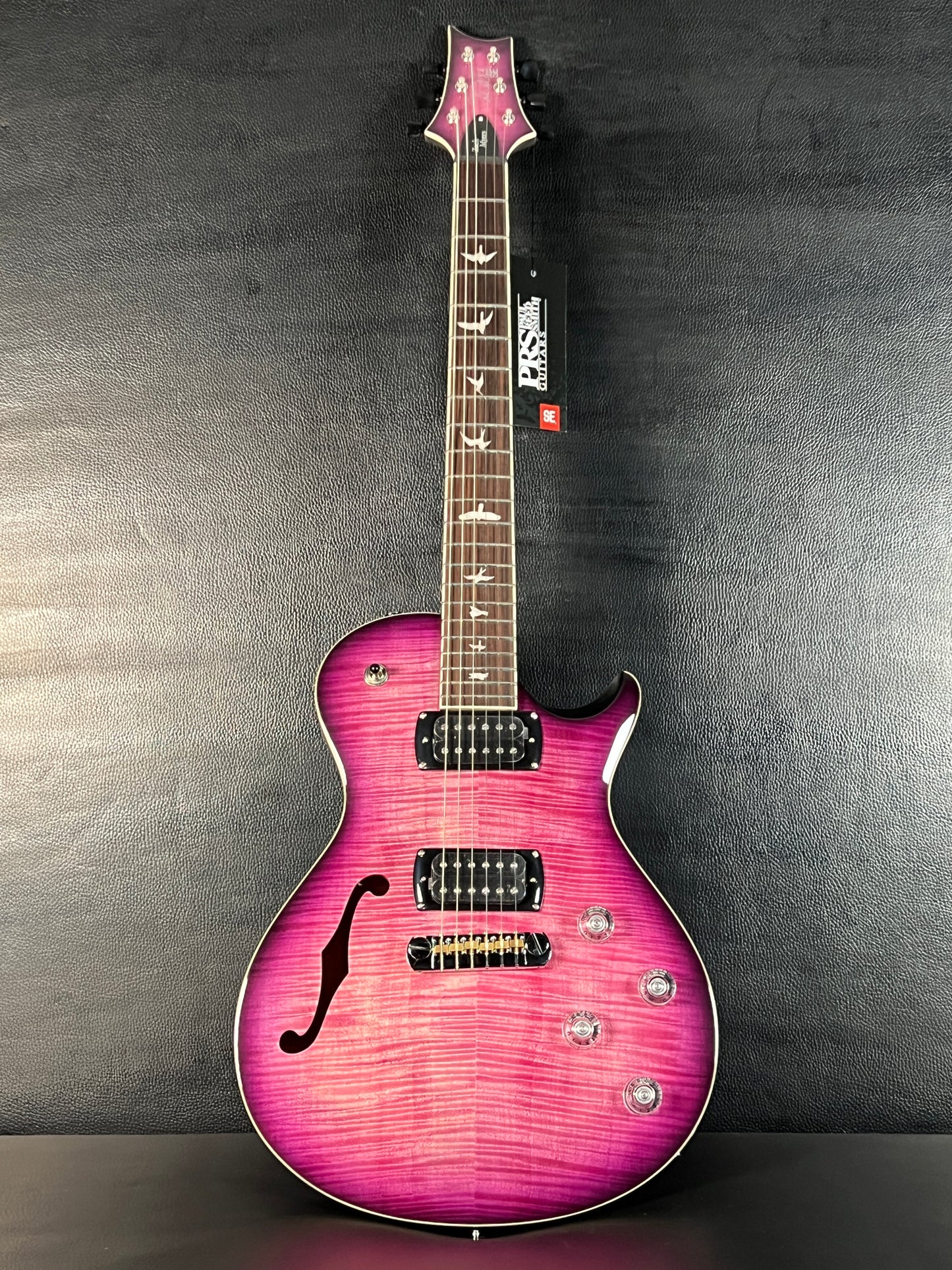 PRS SE Zach Myers 594 Semi-Hollow Elderberry Burst