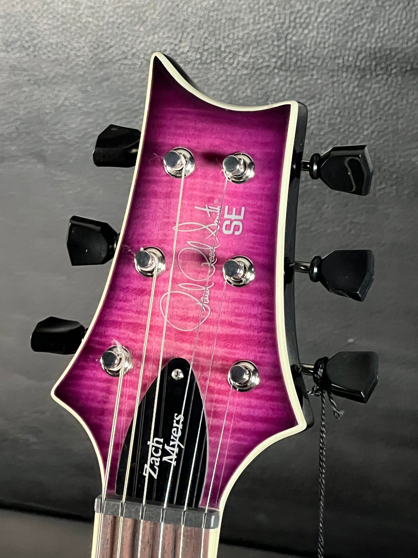 PRS SE Zach Myers 594 Semi-Hollow Elderberry Burst