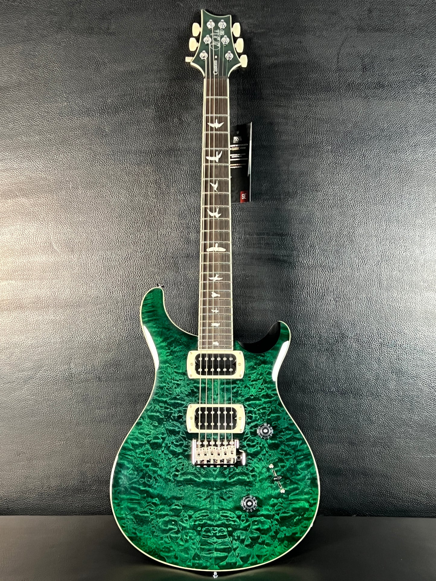 PRS SE Custom 24 Quilt Teal Black