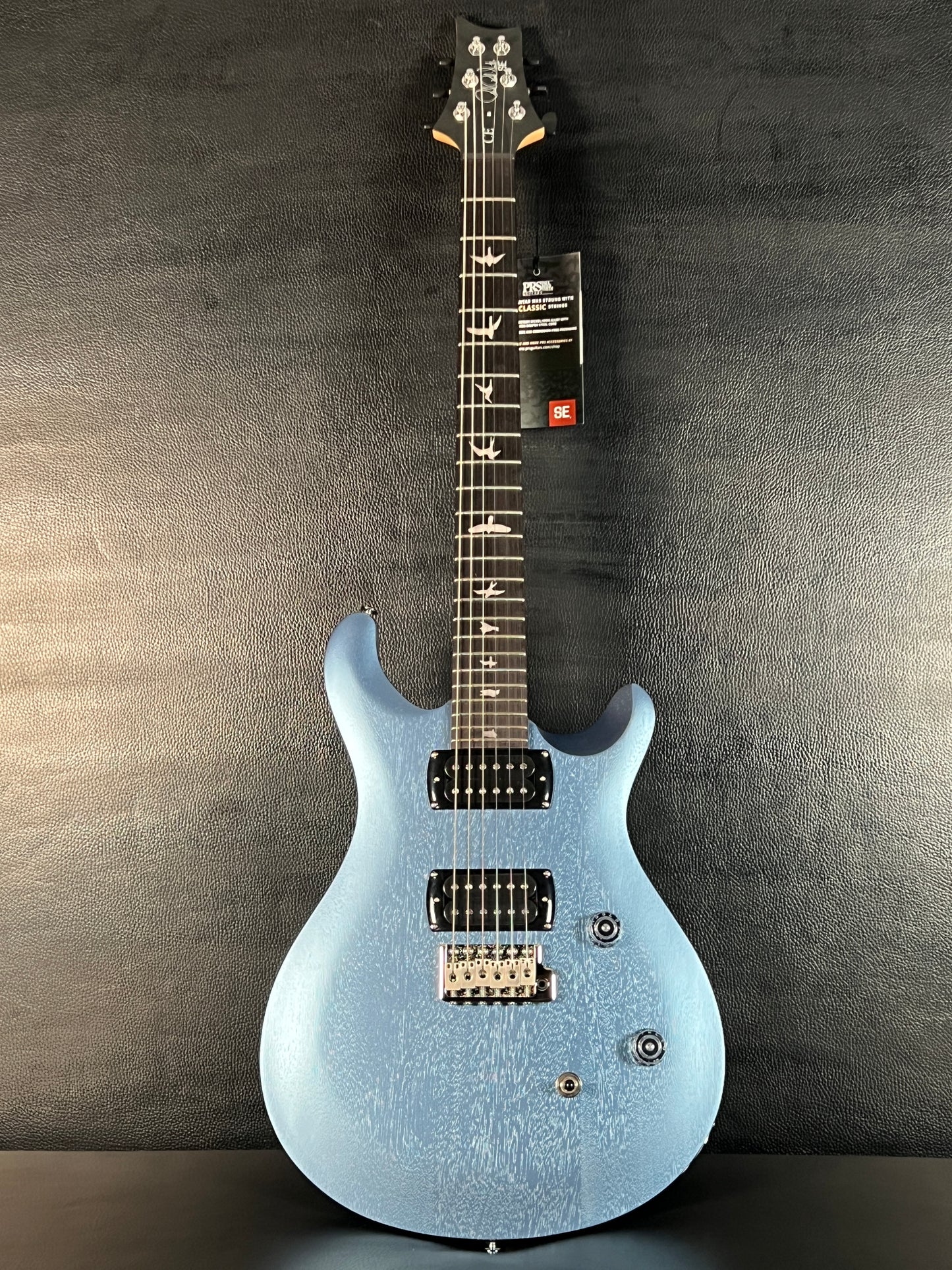 PRS SE CE 24 Standard Satin Ice Blue Metallic