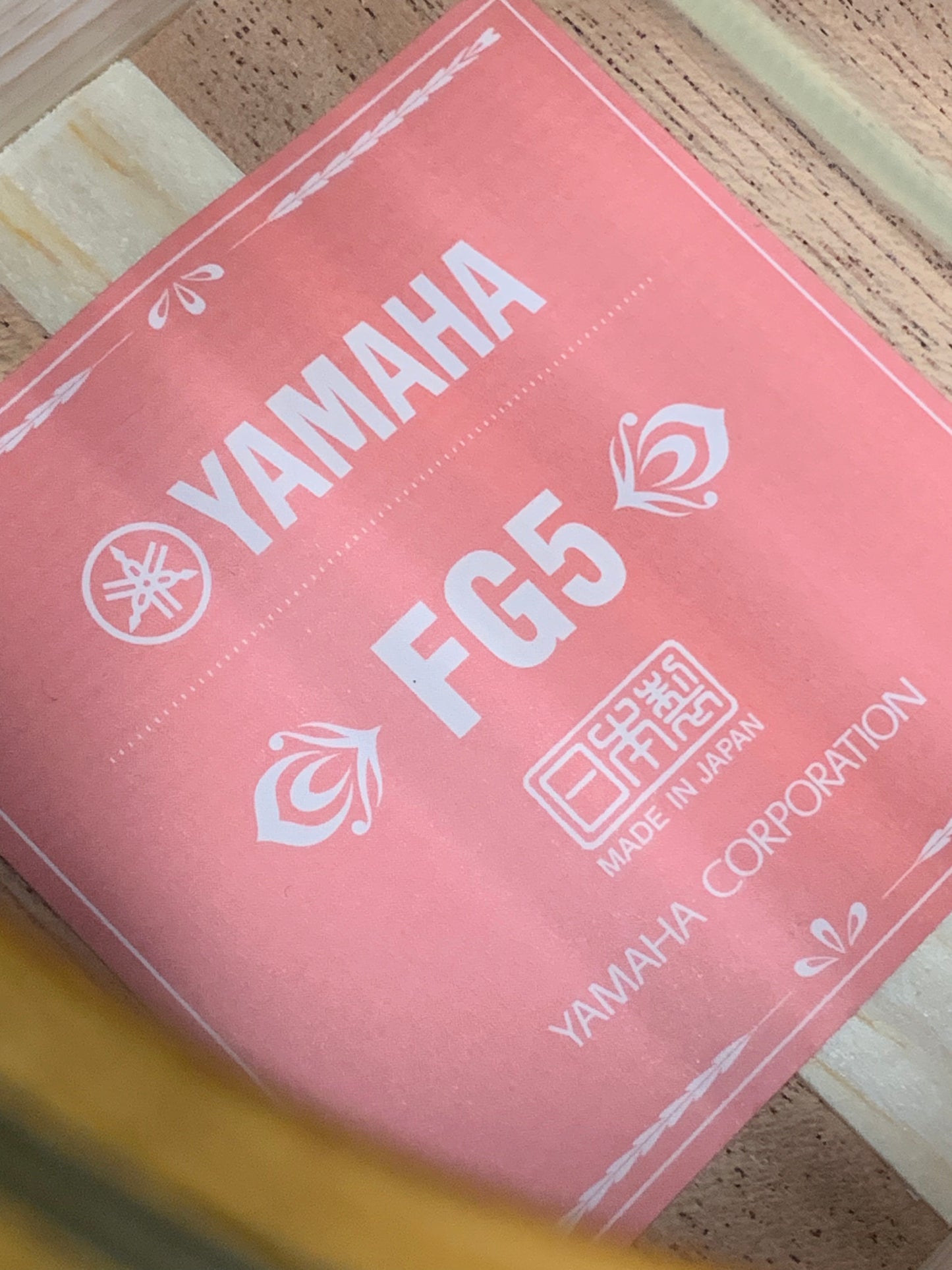 Yamaha FG5 #IKN539A